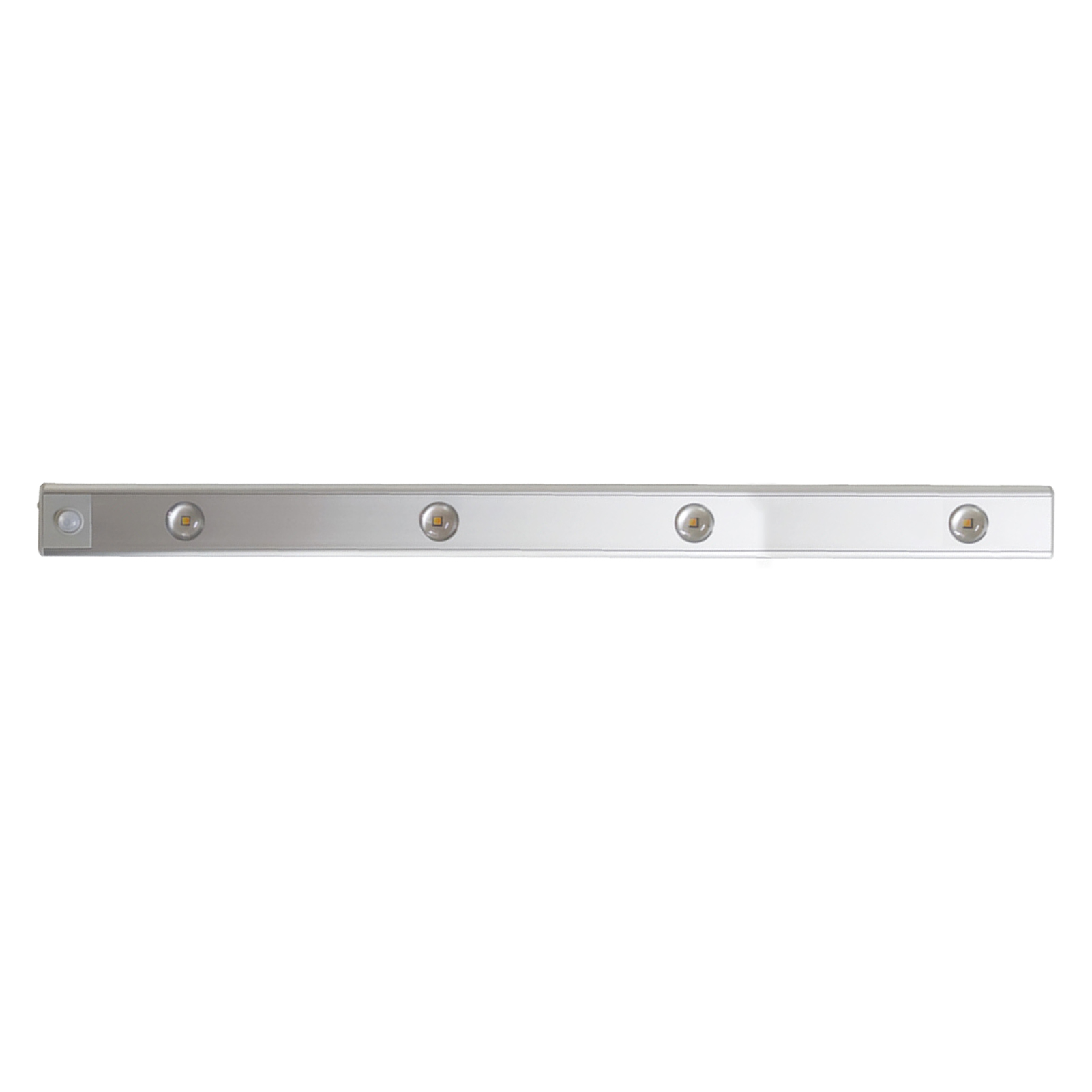 Toivize 60 Cm Silberner Kabelloser Led-streifen, Usb-aufladbar, Bewegungssensor, 3 Farben, Einstellbare Intensität, Ultradünn Für Schränke