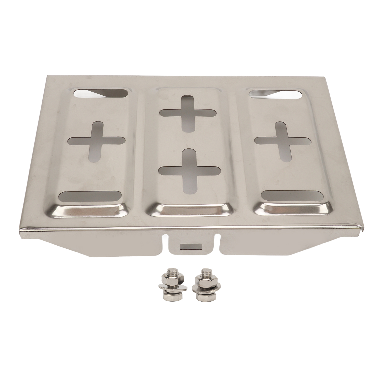 Toivize Edelstahl-batteriehalterung 193x285mm Universal Robust Korrosionsbeständig Für Autos
