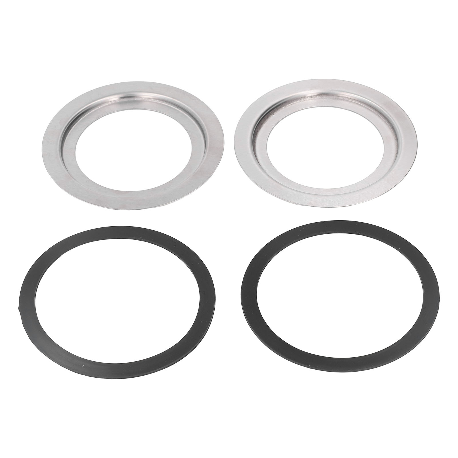Adapter Für Fleischwolf 140 Auf 110 Mm – Edelstahl 304 – 2er-pack Mit Luftdichten Dichtungen