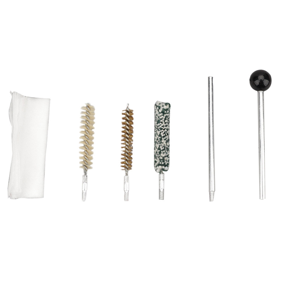 Set Mit 6 Reinigungsbürsten Für Aluminiumrohre – Nylon, Stahl, Wolle Mit Verlängerungsstangen