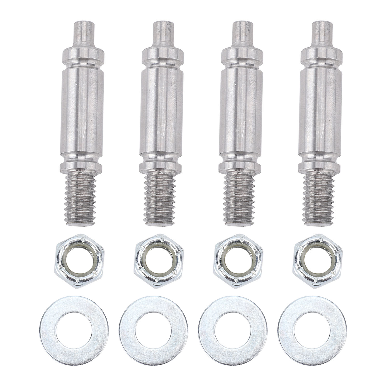 Goosuroo W10359271/w10359272 Hochfester Legierter Stahl 6,1 Cm Trommelachsensatz Für Wäschetrockner Mit Muttern Und Unterlegscheiben