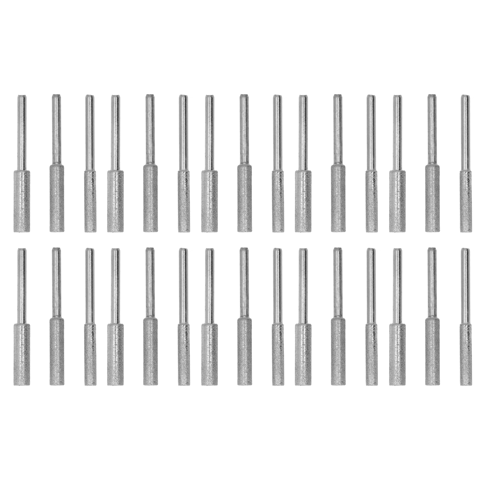Konvolut Von 30 Toivize Kettensägen-schärfern, Schmirgelbrett, 3-mm-schaft, Durchmesser 4,0/4,8/5,5 Mm, Bohrmaschinenkompatibel