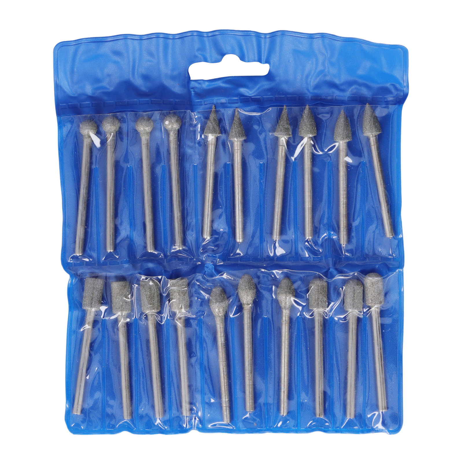 Set Mit 20 Rotierenden Schleifscheiben, Körnung 150, 3 Mm Schaft, Zum Polieren, Gravieren Und Bearbeiten Von Metall, Holz, Glas, Keramik Und Stein