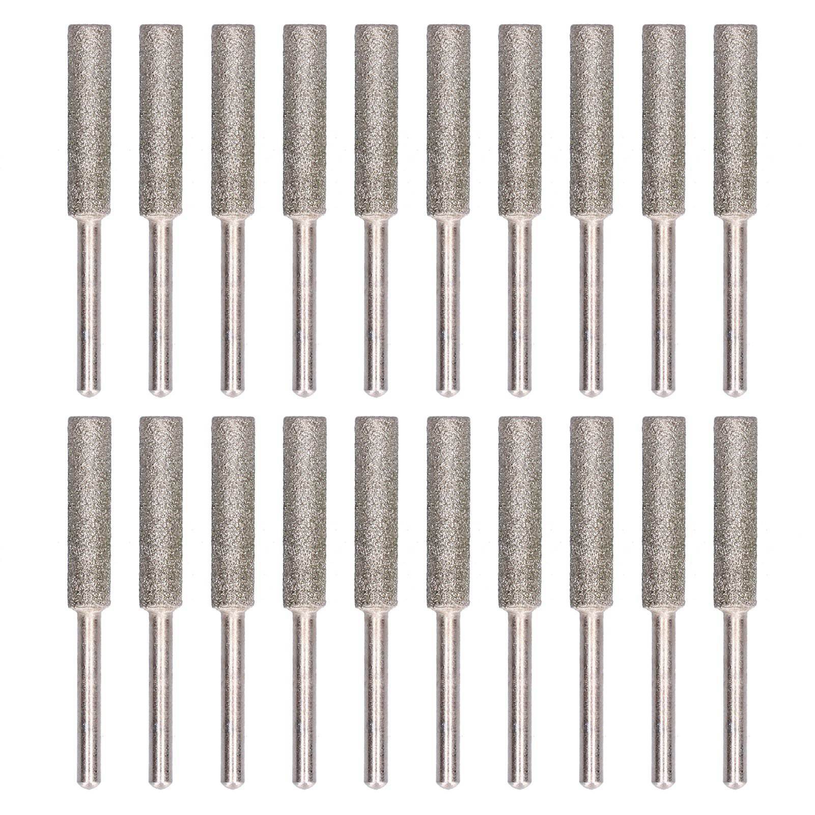 Packung Mit 20 Toivize 5,5 Mm Titan-schleifscheiben Für Kettensägen, Kompatibel Mit 3/8" Und 404