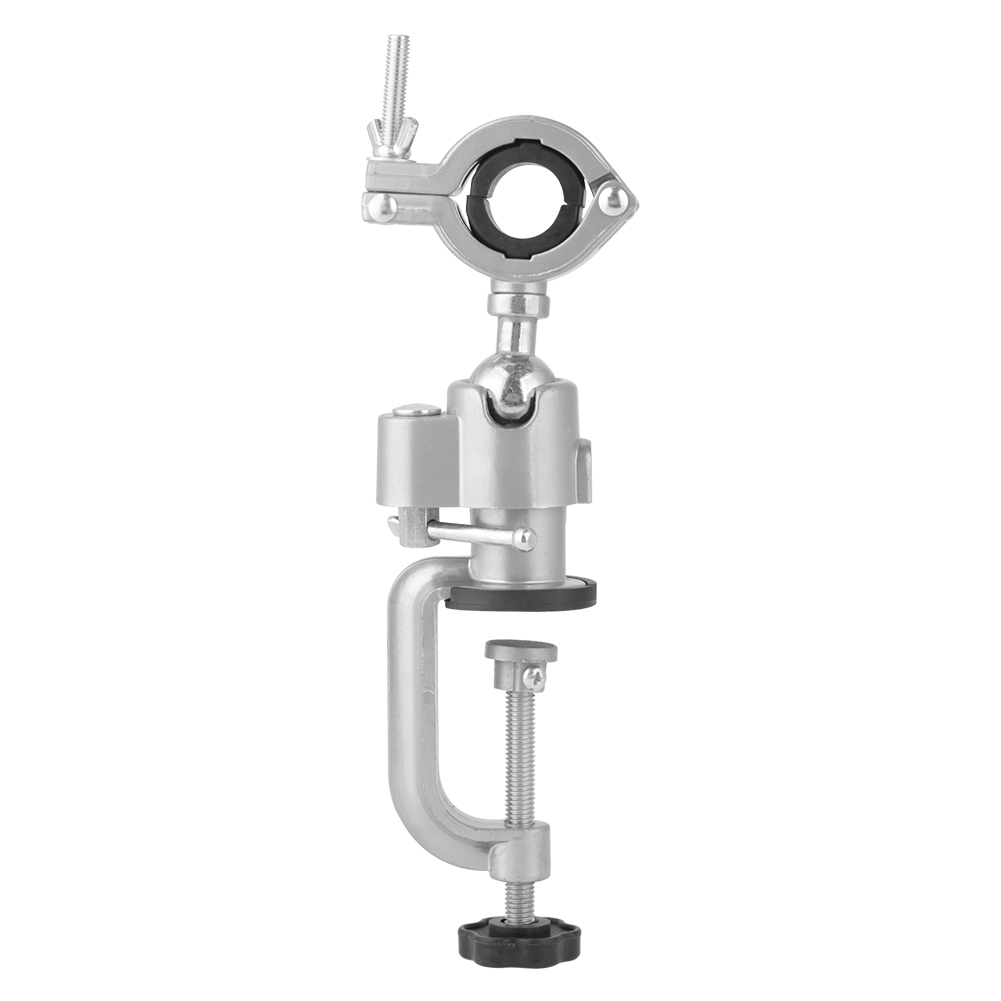 Tischständer Für Bohrmaschine Und Schleifmaschine, Robustes Metall, 360°-drehung, Schnelle Werkzeuglose Montage, 25,5 X 8,5 Cm, Ideal Für Werkstätten