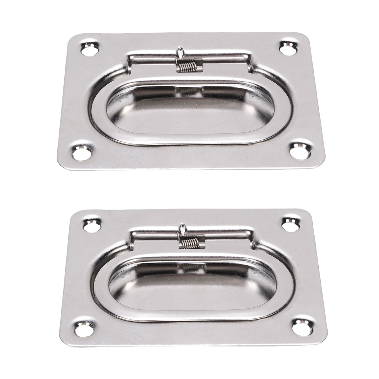 Polierter Lukengriff Aus Edelstahl 316 Für Boote, 76 X 56 Mm, 2er-set, Robust