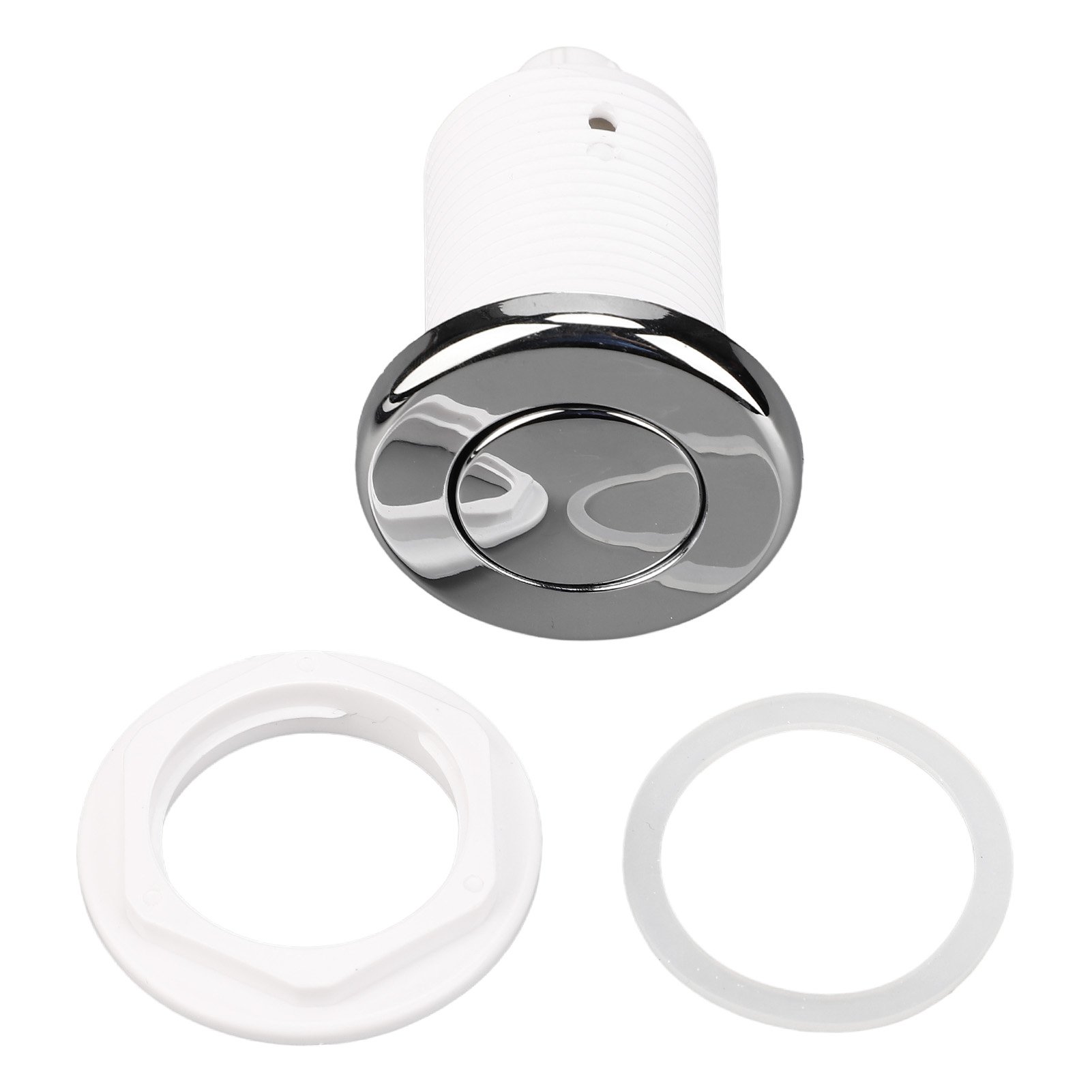 Wasserdichter Pneumatischer Abfallentsorgungsschalter Aus Abs (32 Mm) Für Spüle, Badewanne, Whirlpool Einfache Installation Ohne Verkabelung