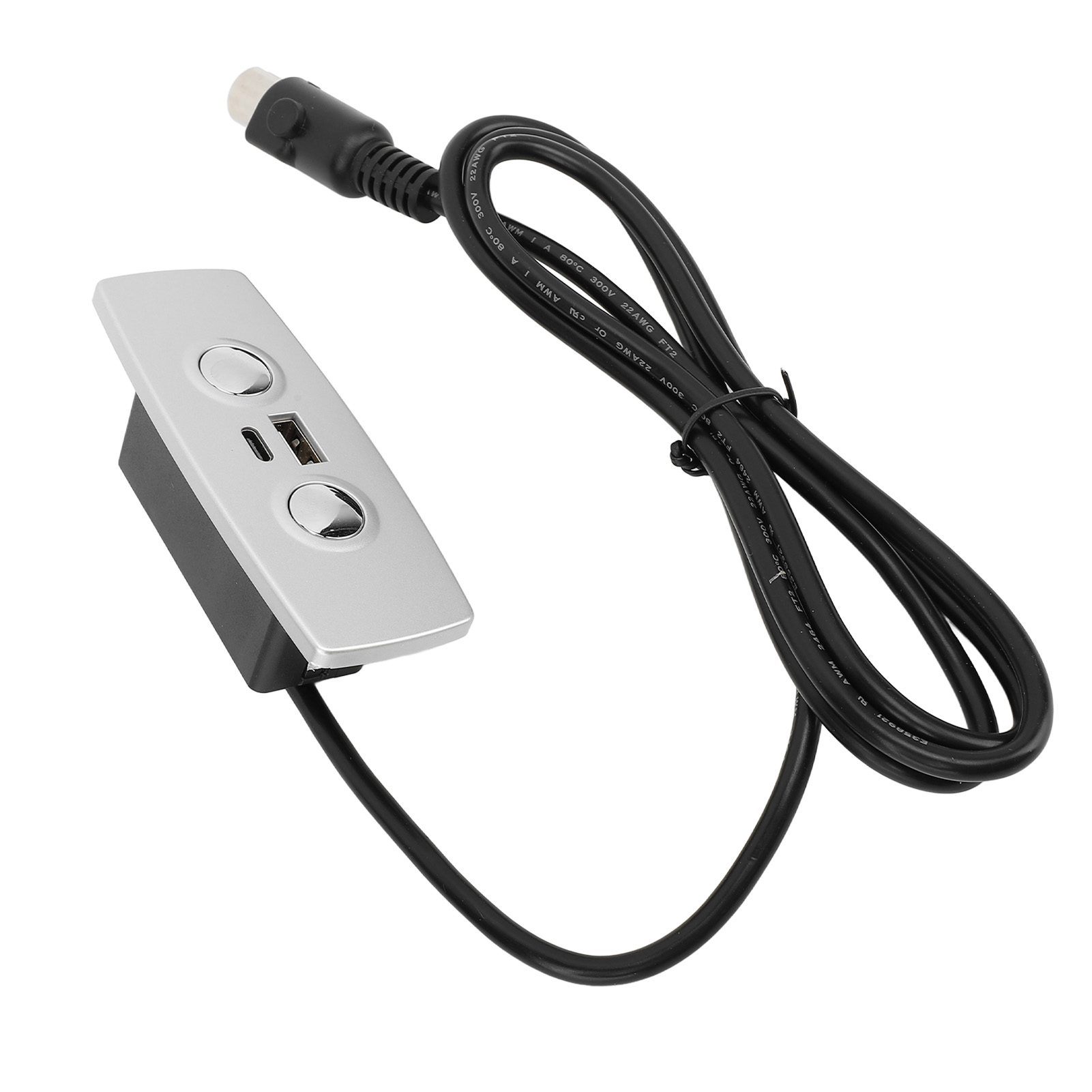 Elektrische Fernbedienung Für Relaxsessel, 2 Tasten, Usb-c 5v/2,4a-stecker, 5-poliges Kabel, 12–29v Kompatibel
