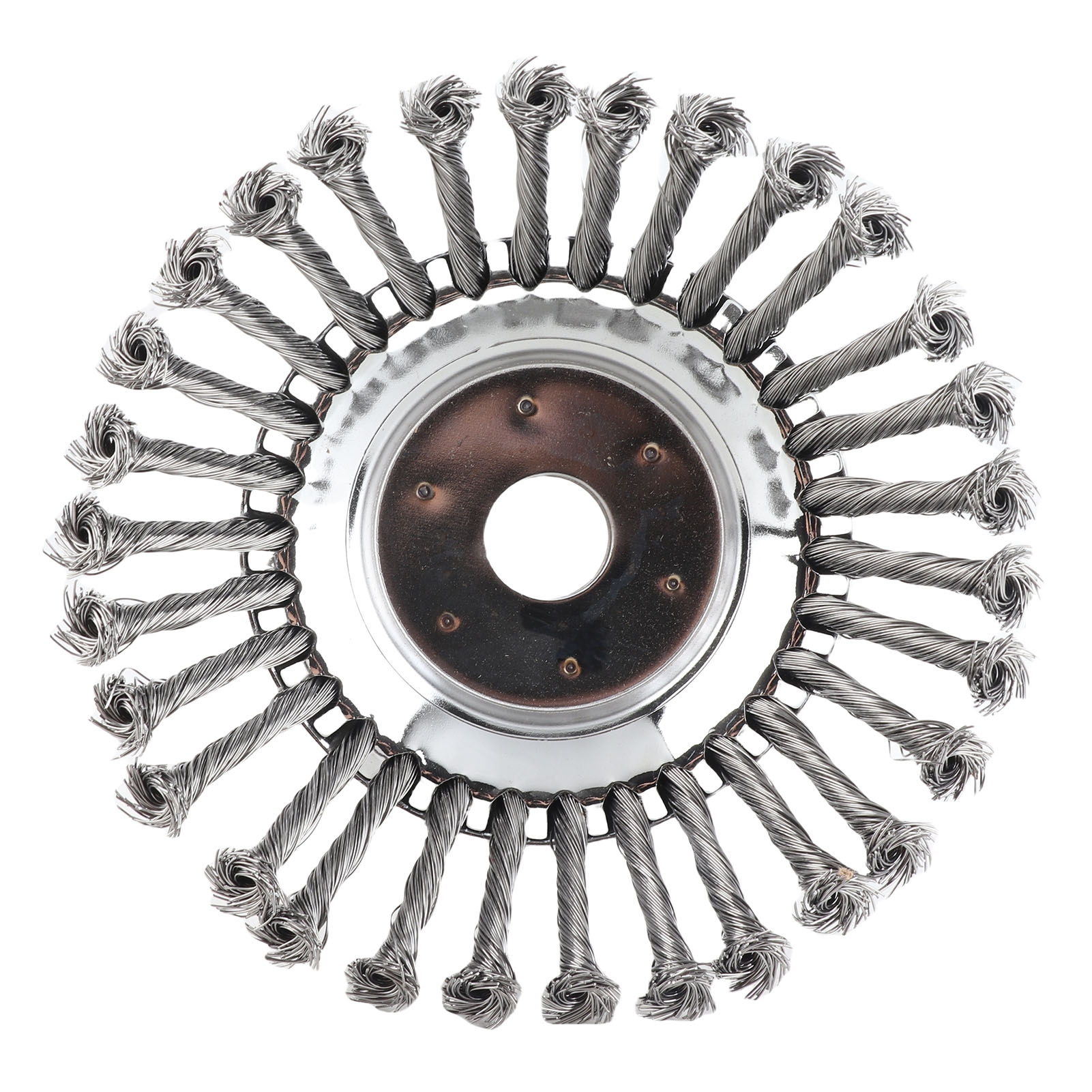 200-mm-drahtbürste Für Freischneider, Edelstahl, Robuster Reinigungskopf Ø 25 Mm, Kompatibel Mit Geradem Schaft