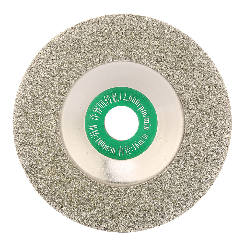 100-mm-diamant-schale, Modell 150025, Silber, Für Winkelschleifer, Zum Schnellen Und Präzisen Schneiden Von Beton, Stein Und Quarz.