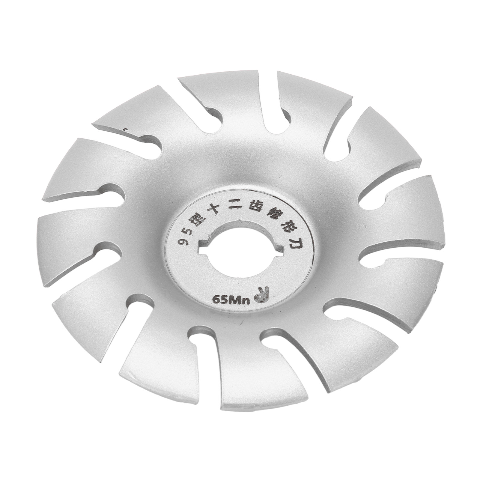 Toivize 95 Mm Edelstahl-formscheibe Mit 12 Zähnen Für Winkelschleifer, Präzise Bearbeitung Von Holz Und Aluminium