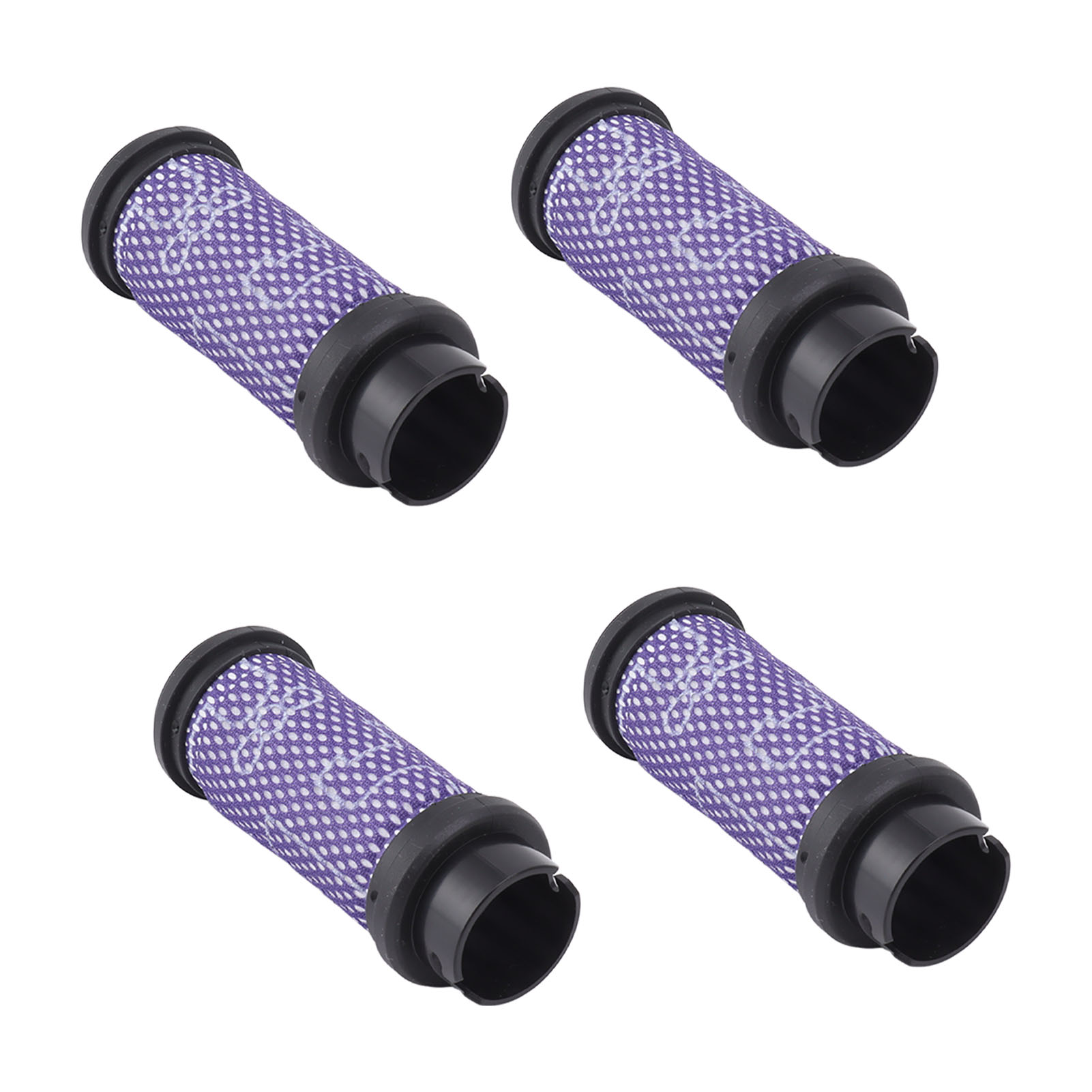 4er-pack Filter Für Inse S600, S6p Und S6 Staubsauger, Waschbar Und Wiederverwendbar, Hepa-filter, Lila