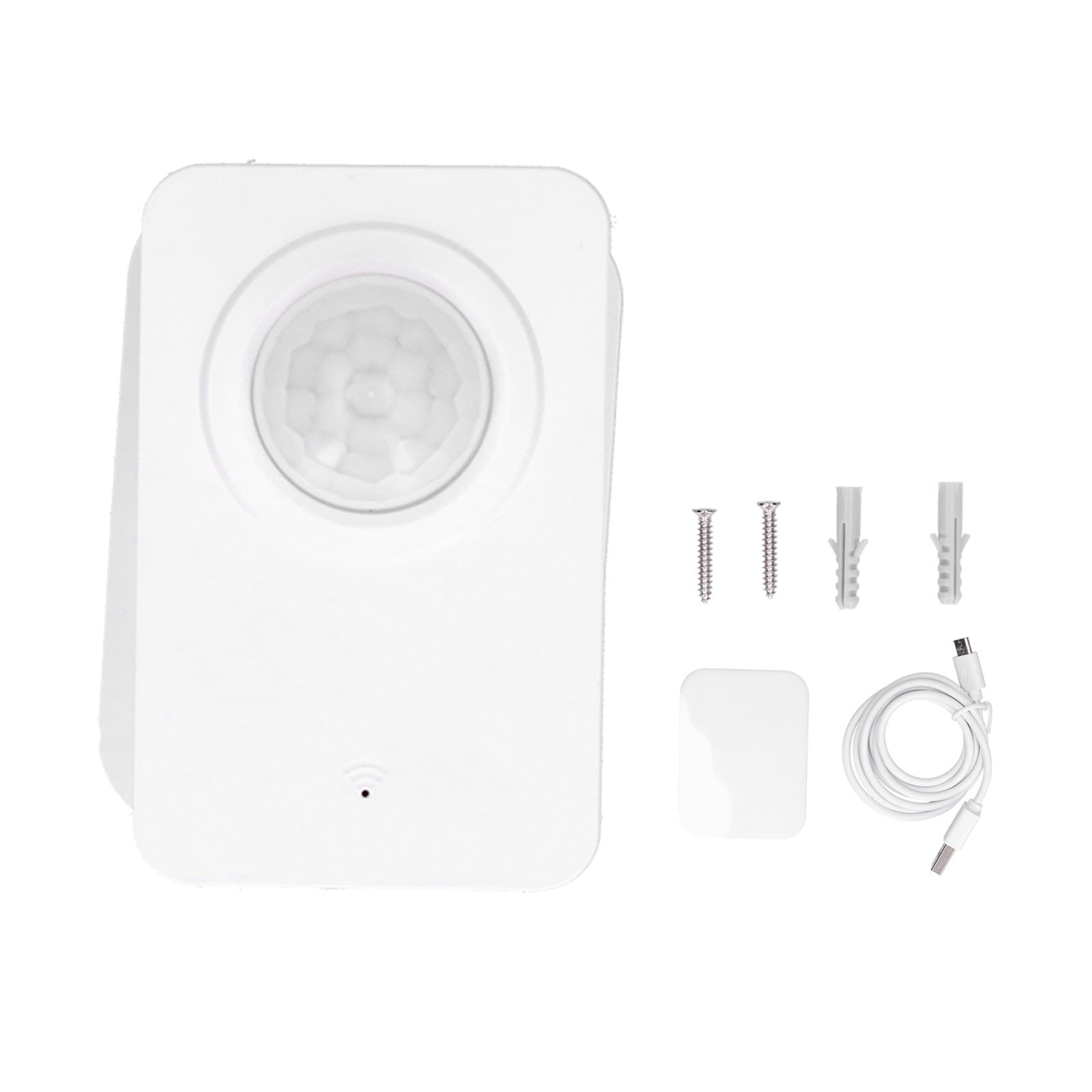 Tuya P06 Wlan-pir-bewegungsmelder, 128° Infrarot, 10 M Reichweite, Abs, 70 X 63 X 45 Mm, Hausautomatisierungs-sicherheitsalarm, Hub-frei