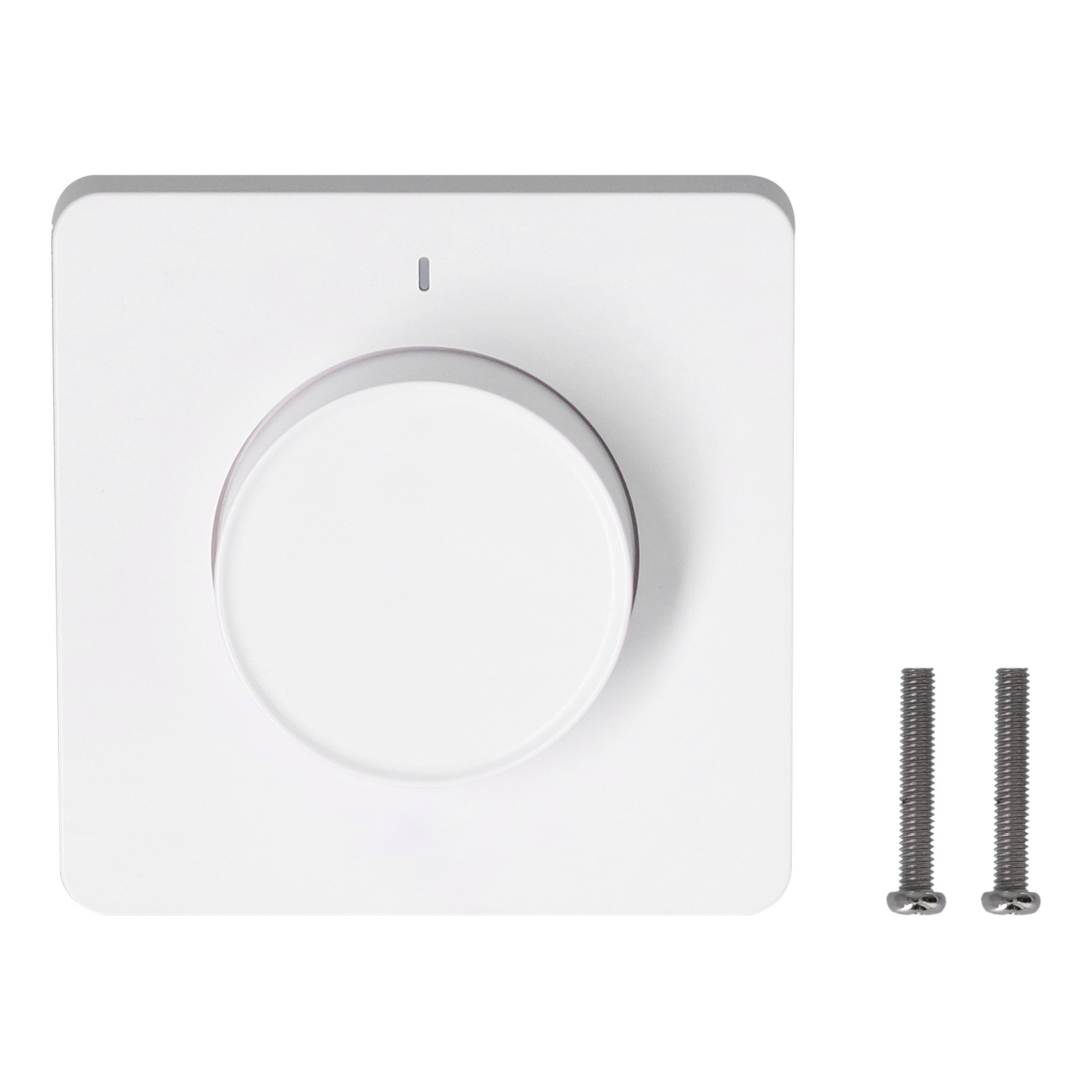Wlan-led-dimmschalter Rsh-rd01 Mit Touch-bedienfeld, 86 X 86 Mm, Weißes, Schwer Entflammbares Polycarbonat, Max. 220 W, Kompatibel Mit Energiesparlampen Und Led-lampen, Einfache Installation