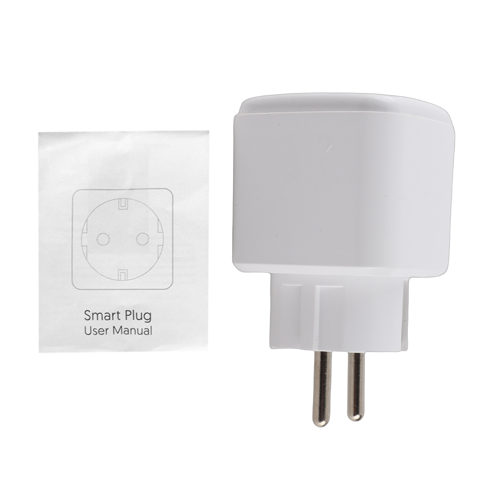 Intelligente Wlan-steckdose Eu 16a Typ E Mit Energiemonitoring, Kompatibel Mit Alexa Und Google Home, Smart-timer Und Fernsteuerung Über Die Tuya-app