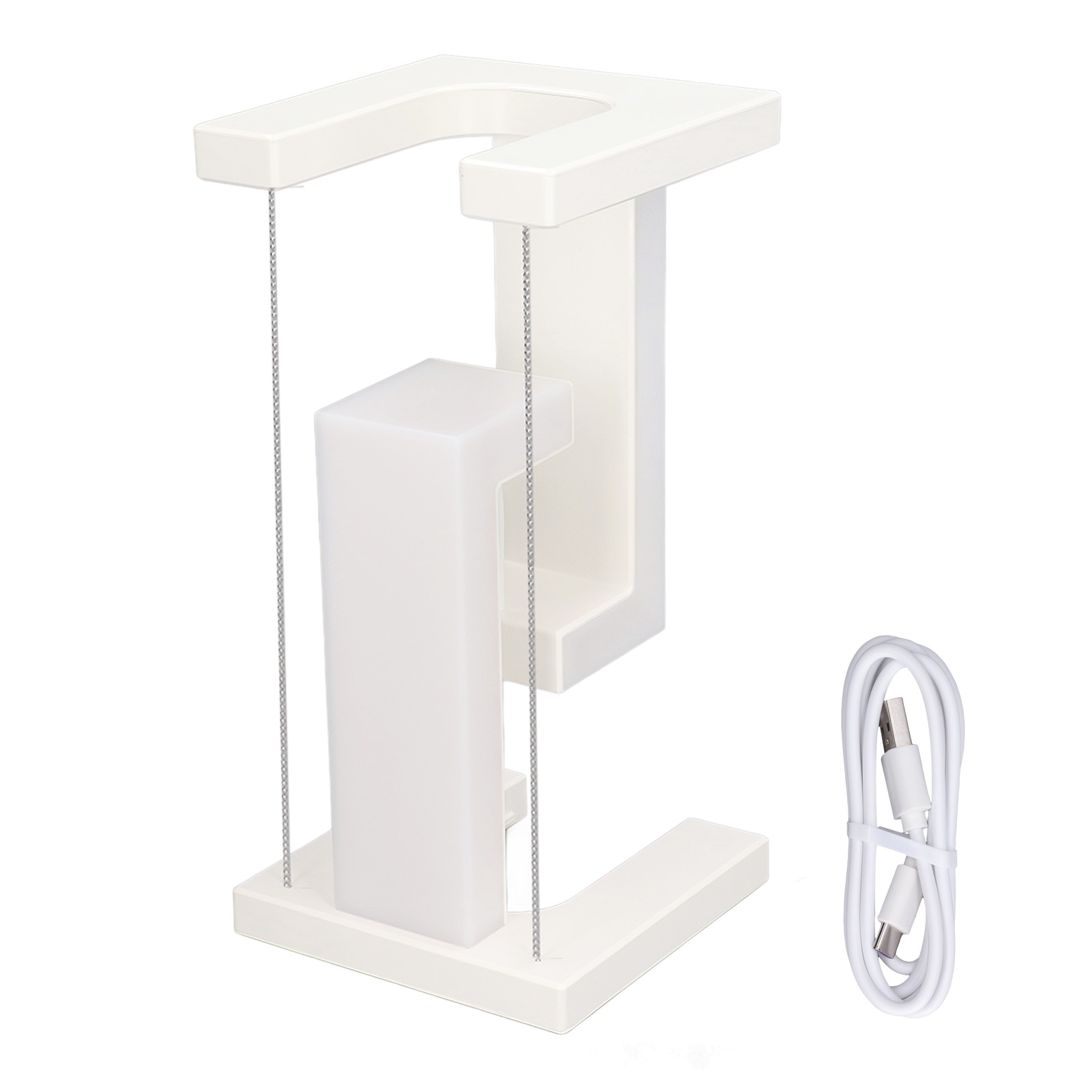 Toivize Magnetische Schwebelampe, Led, Neutralweiß 3800k, Anti-schwerkraft-touch-steuerung, Schreibtisch-/nachttischdekoration