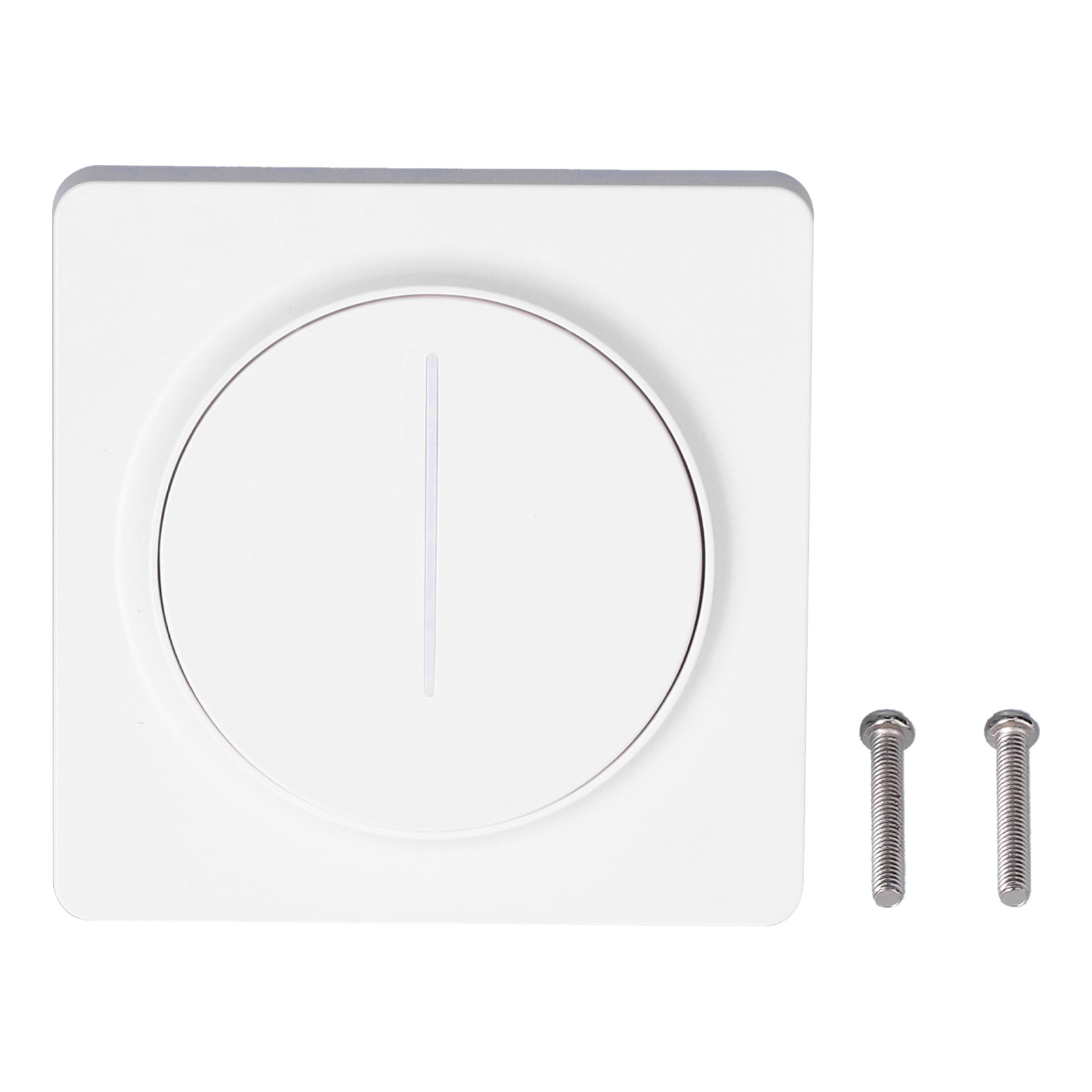 Rsh-sd02 Wlan-smart-dimmer Für Led/cfl/glühlampen, 86 X 86 Mm Wandpanel, App-steuerung, Modernes Design, Robustes Gehäuse Aus Polycarbonat