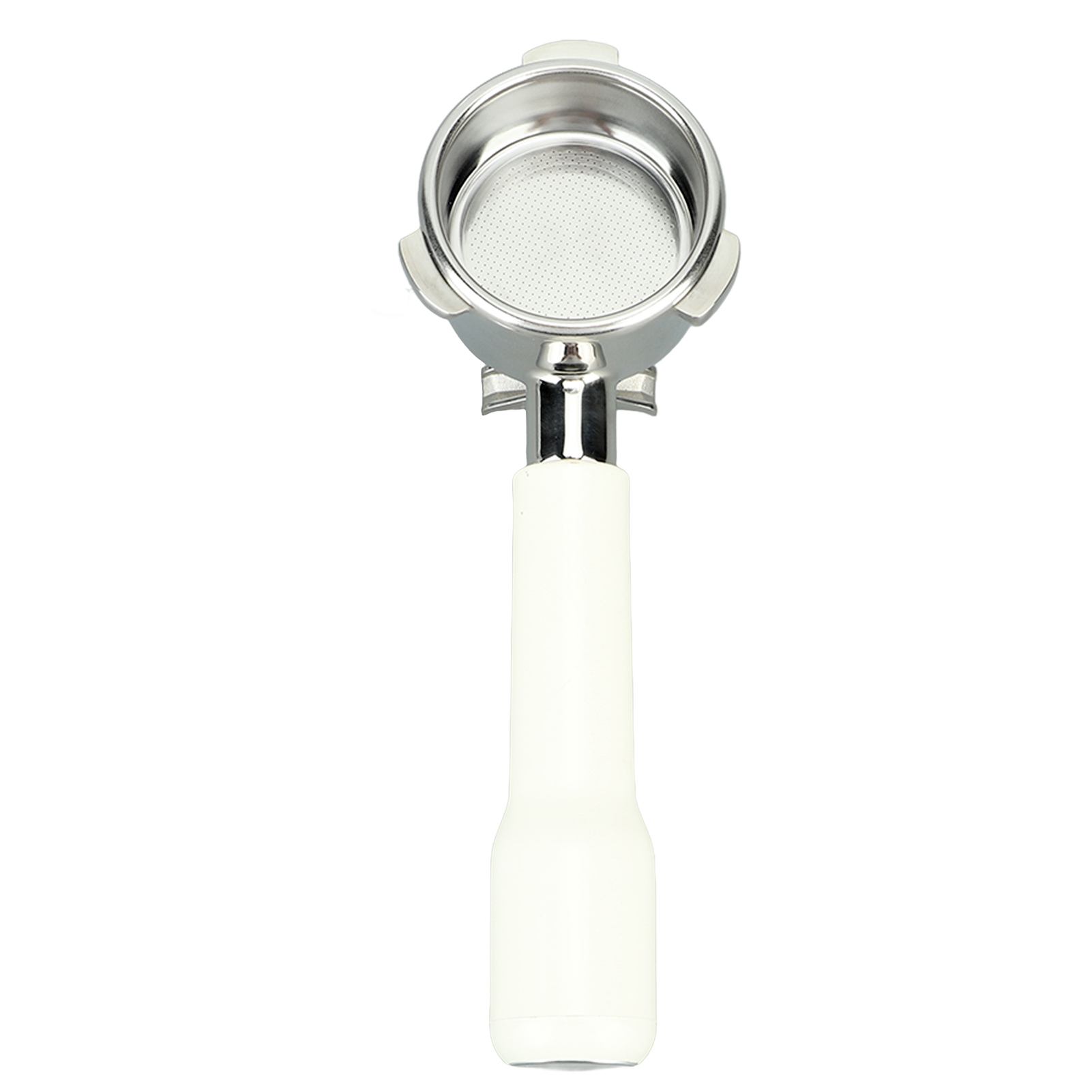 Breville 870/880 54-mm-filterhalter Mit Doppelauslauf, Edelstahl Mit Weißem Griff, Kompatibel Mit Serie 8