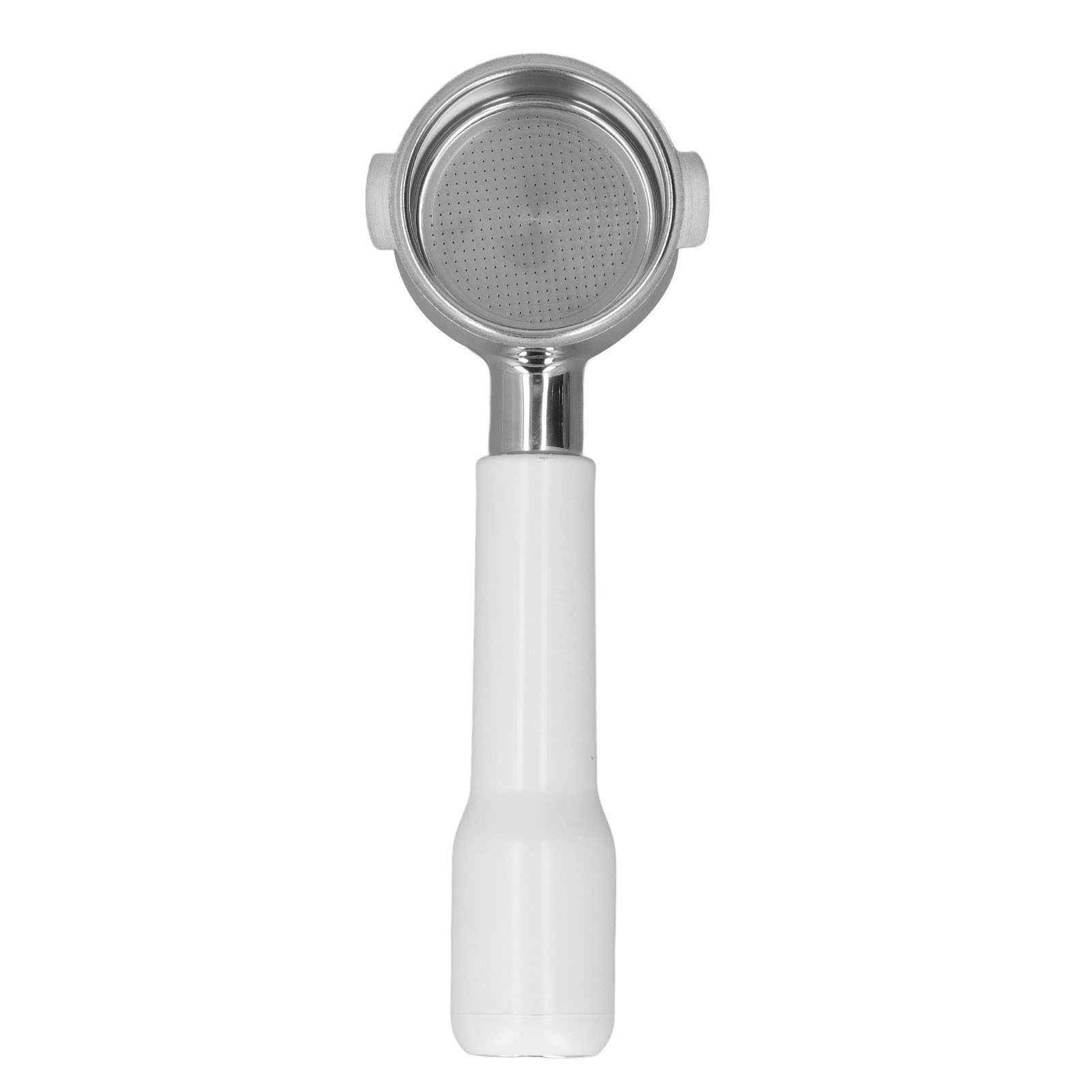 Bodenloser 51-mm-siebträger Für De'longhi Eco310 C2, Edelstahl 304, Weiß