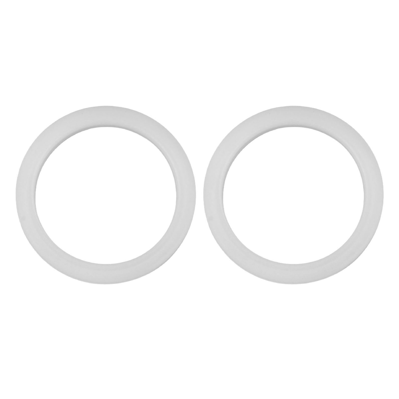 Set Mit 2 Silikondichtungen Für Delonghi Ec685, Ec680, Ec850 Und Ec860 Kaffeemaschinen – Perfekte Abdichtung, 6 Cm Durchmesser