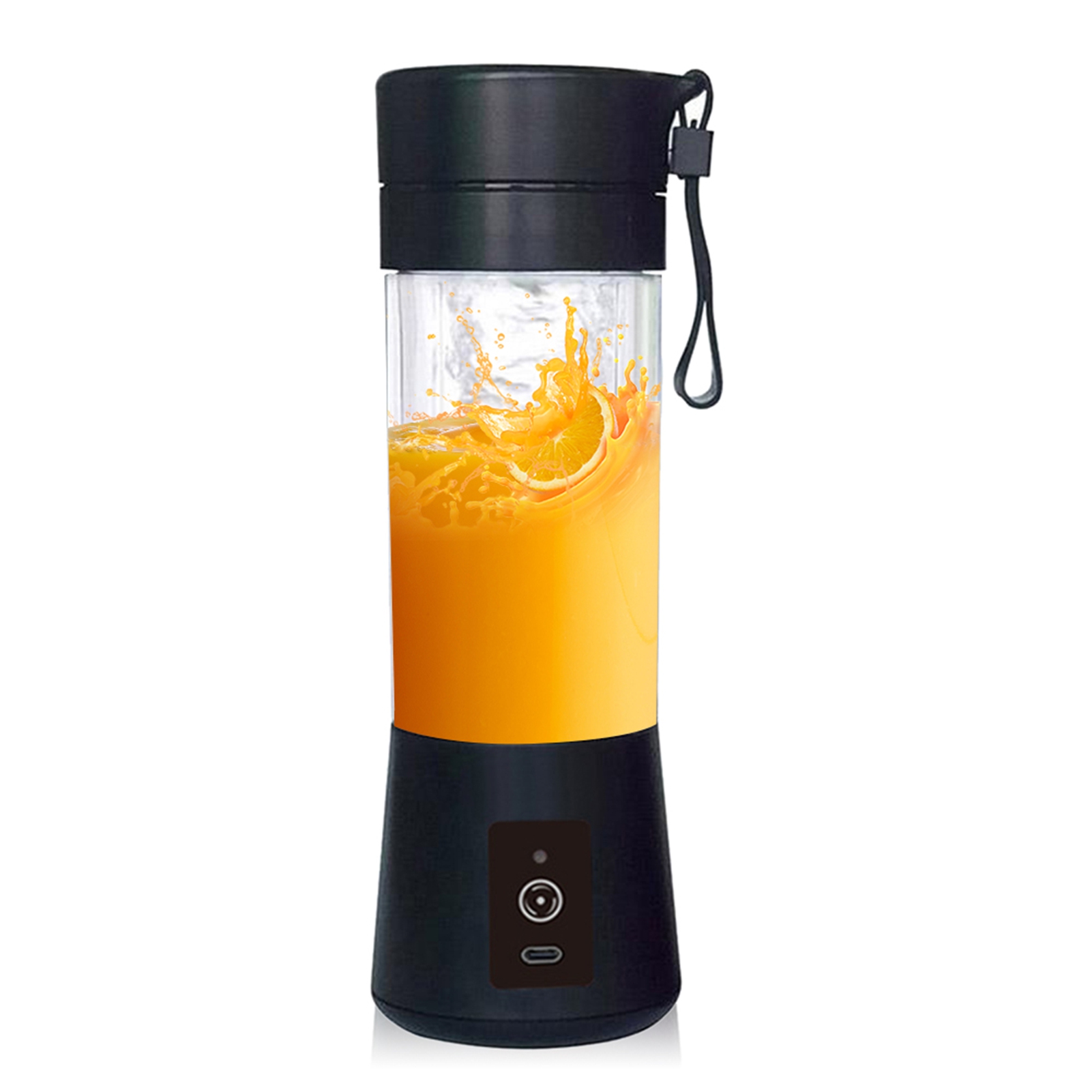 Mini-tragbarer Akku-standmixer (380 Ml), 2000 Mah Usb-anschluss, 6 Edelstahlklingen, Bpa-frei, Kompakt Für Reisen Und Sport
