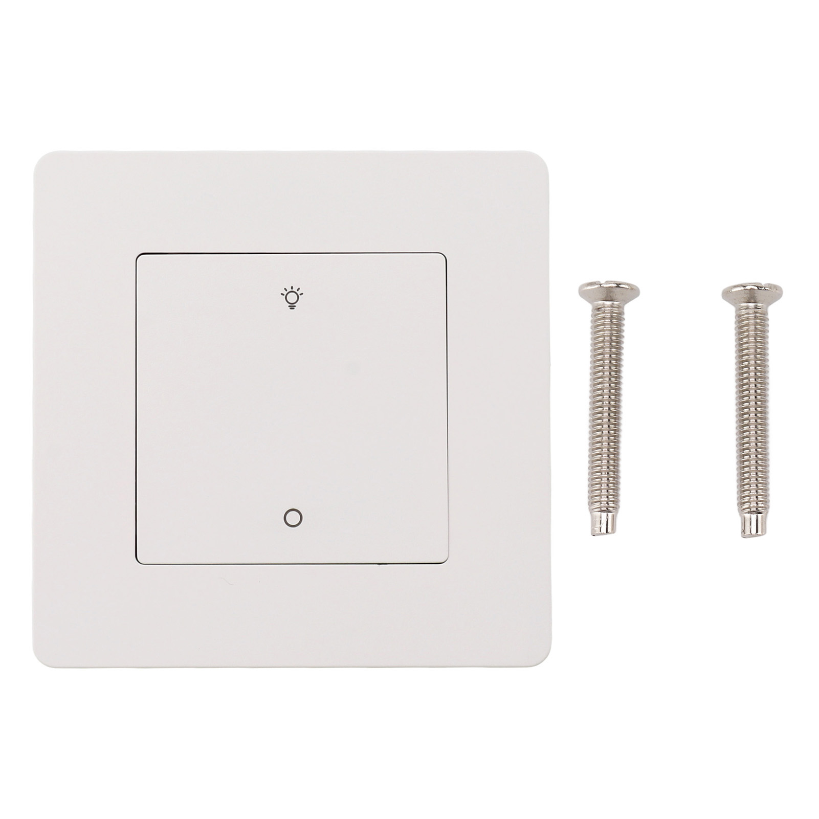 Tuya Zigbee 3.0 Dimmerschalter, Neutralleiterfrei, Weiß, 86 X 86 Mm, 600 W, Abs, Google Assistant-kompatibel, Einfache Installation