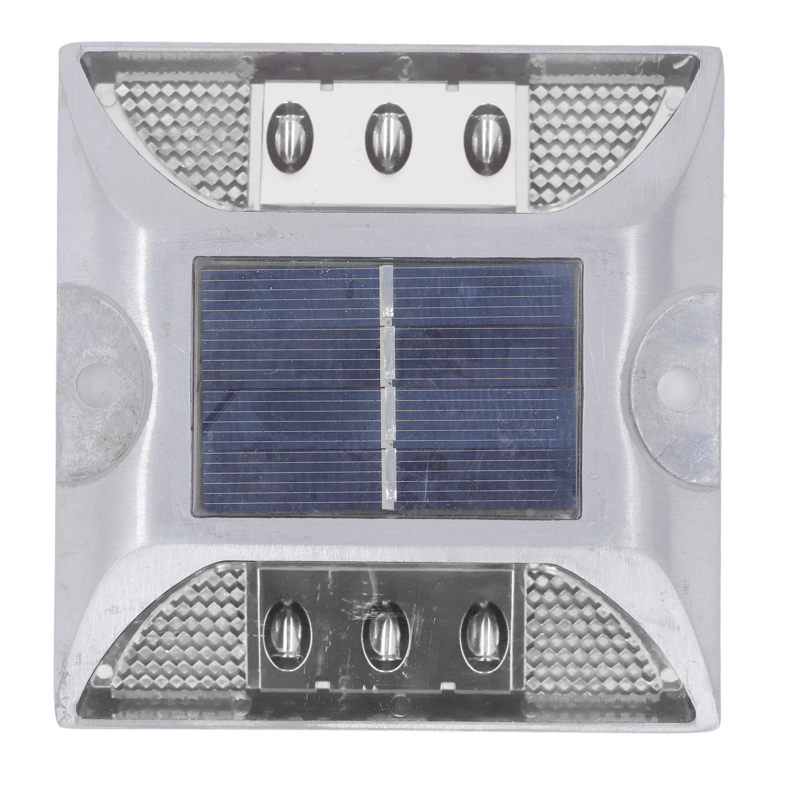 Toivize Solar-straßennagel, Aluminium, Ip68, Weißes Licht, Wasserdicht, Hohe Helligkeit Für Einfahrten Und Treppen
