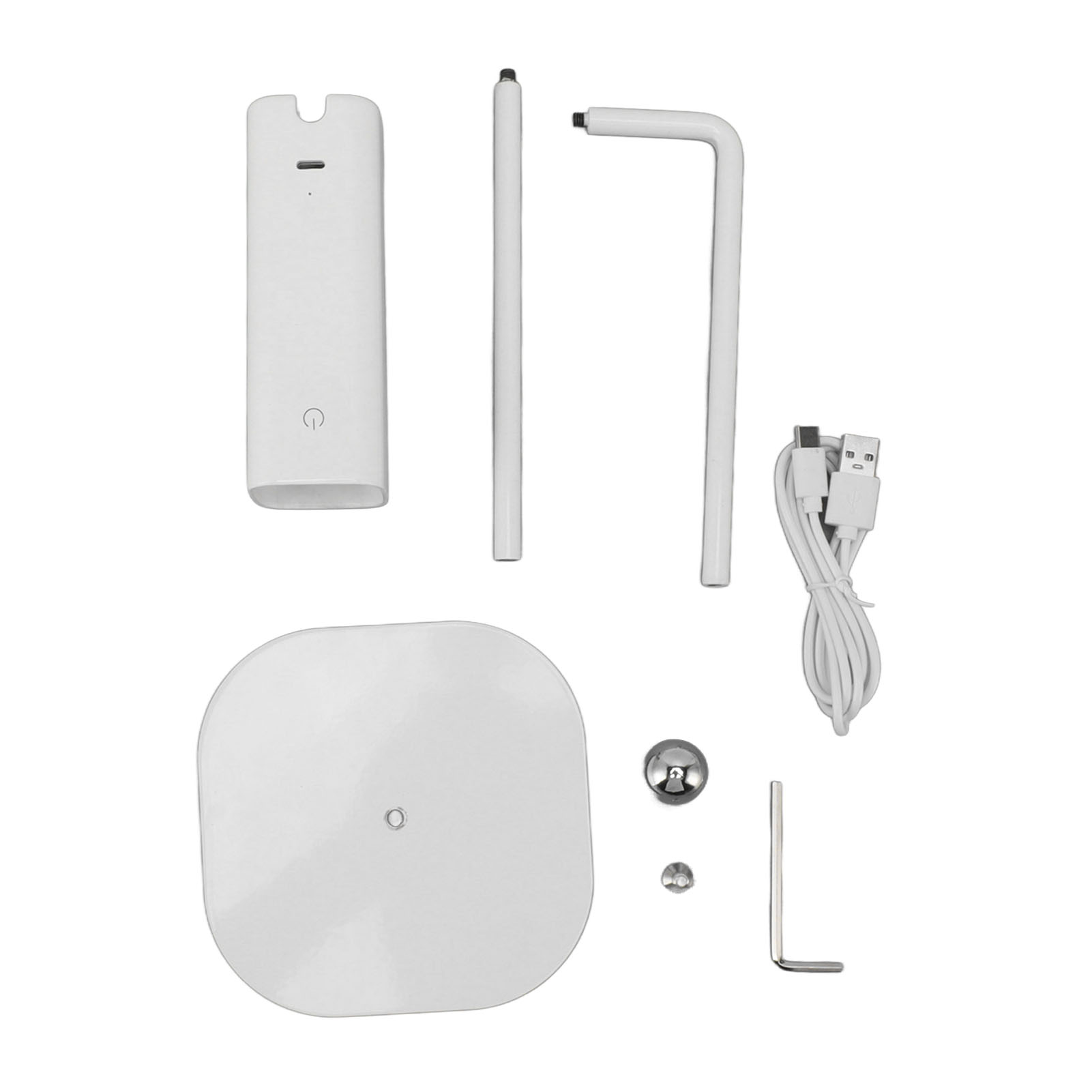 Wiederaufladbare Led-schreibtischlampe Mit Usb-anschluss, Stufenloser Dimmfunktion, Warmweißem/neutralweißem Licht, 360° Flexibel, Automatischer Lichterkennung, 1200 Mah