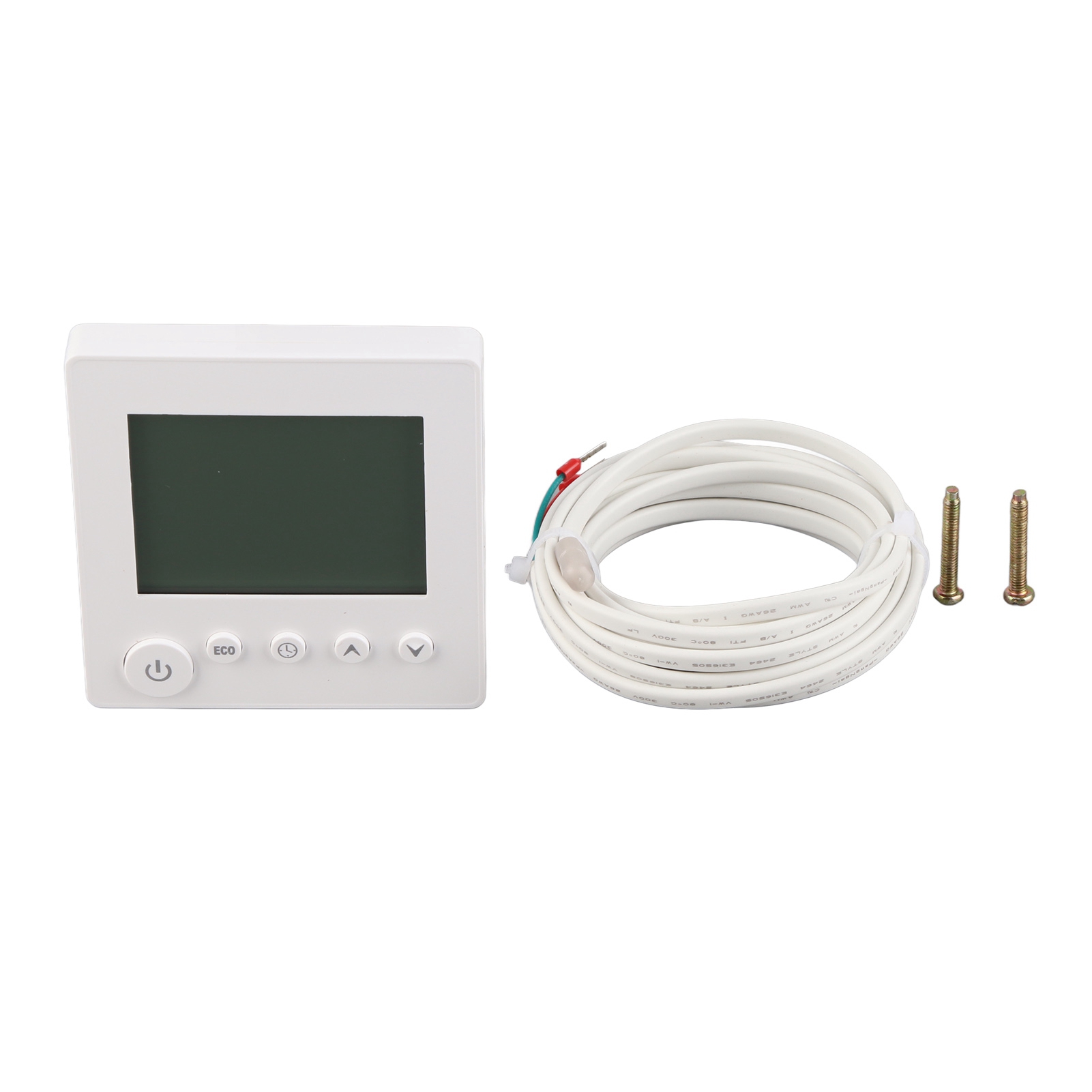 Toivize 86 Mm Lcd-touchscreen-thermostat Für Elektrische Heizungen, 16 A, 95–240 V, Für Konvektorheizkörper Und Fußbodenheizung