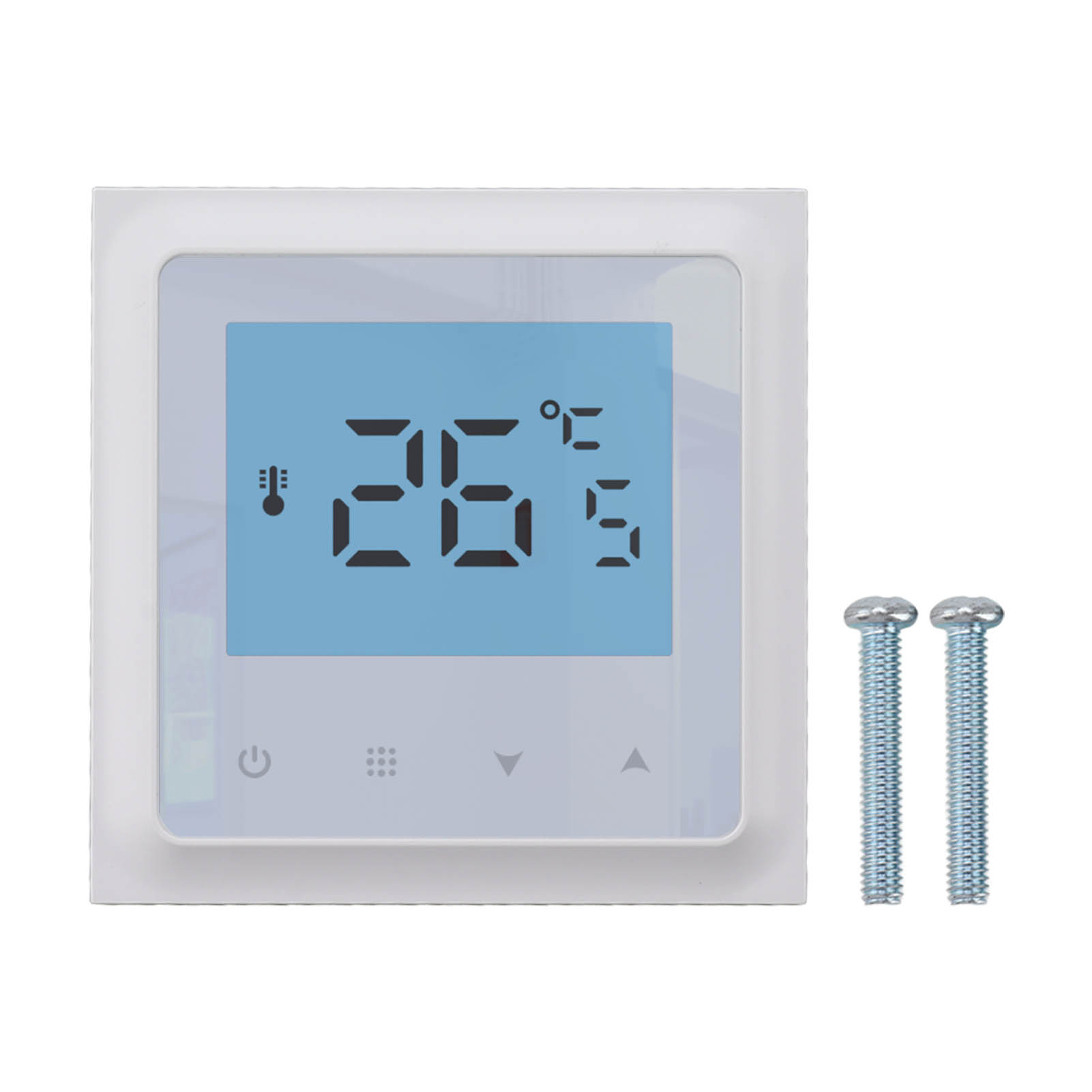 Toivize Hy610 Smart-wlan-thermostat Für Fußbodenheizung, Lcd-display, 16 A Programmierbar, Per App Steuerbar, Komfortabel, Energiesparend