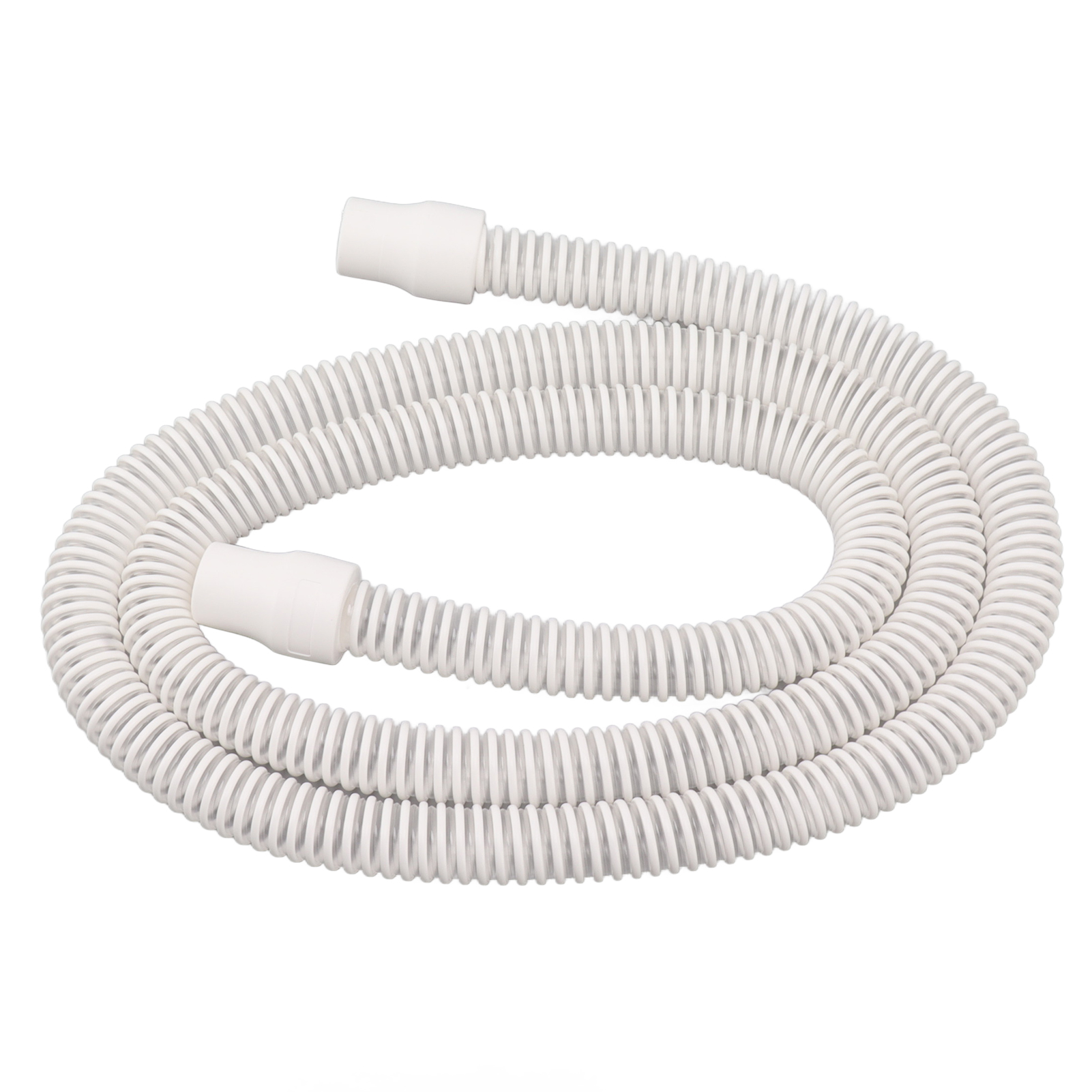Universeller Cpap-schlauch, 1,8 M, Weiß, Flexibel, Tpe/poe, Geräuschlos, Auslaufsicher, Gerätekompatibel, Für Optimalen Atemkomfort