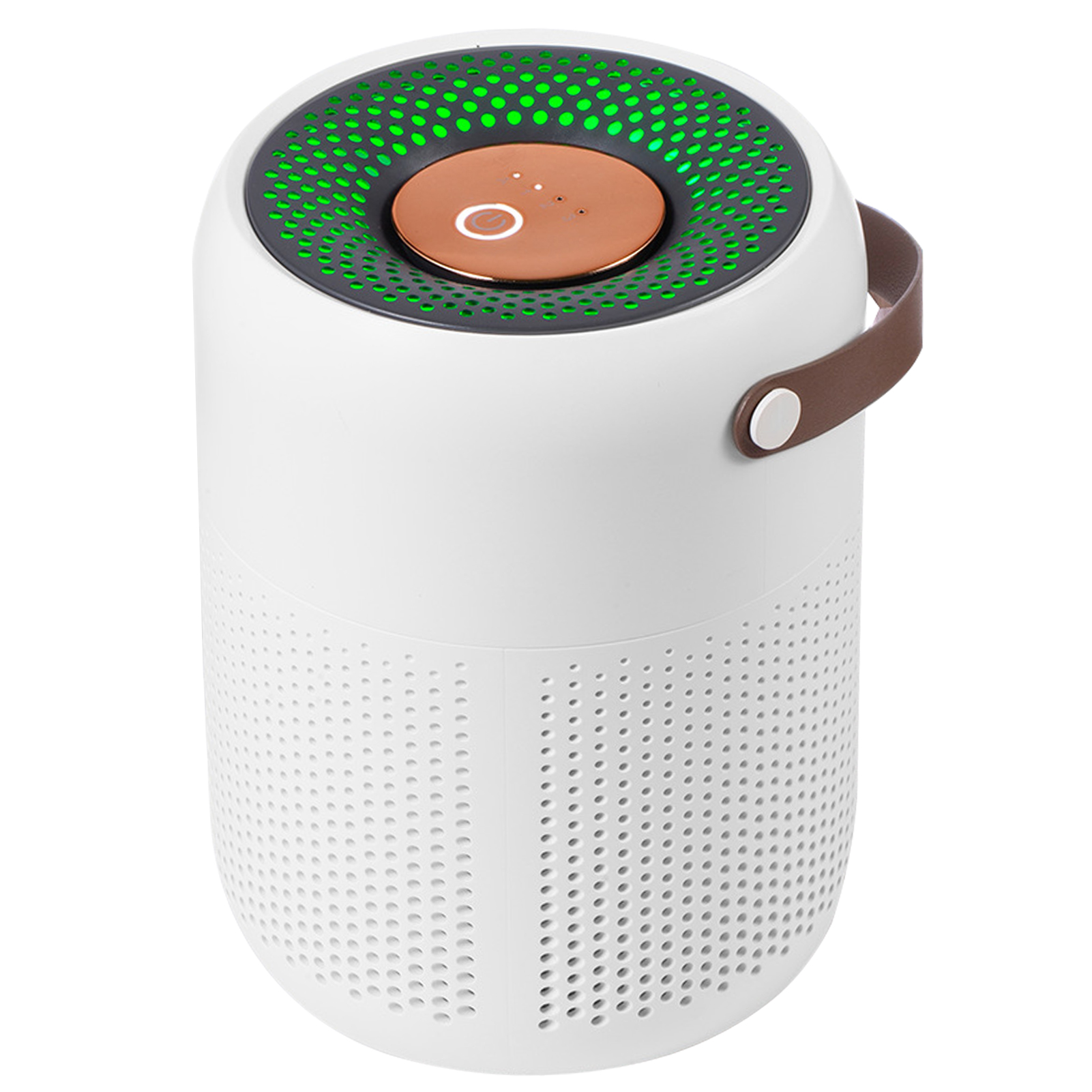 Gxz Ap07 Tisch-luftreiniger, Leise (28 Db), Usb-c-aufladbar, Aktivkohlefilter, Kompakt, Weiß
