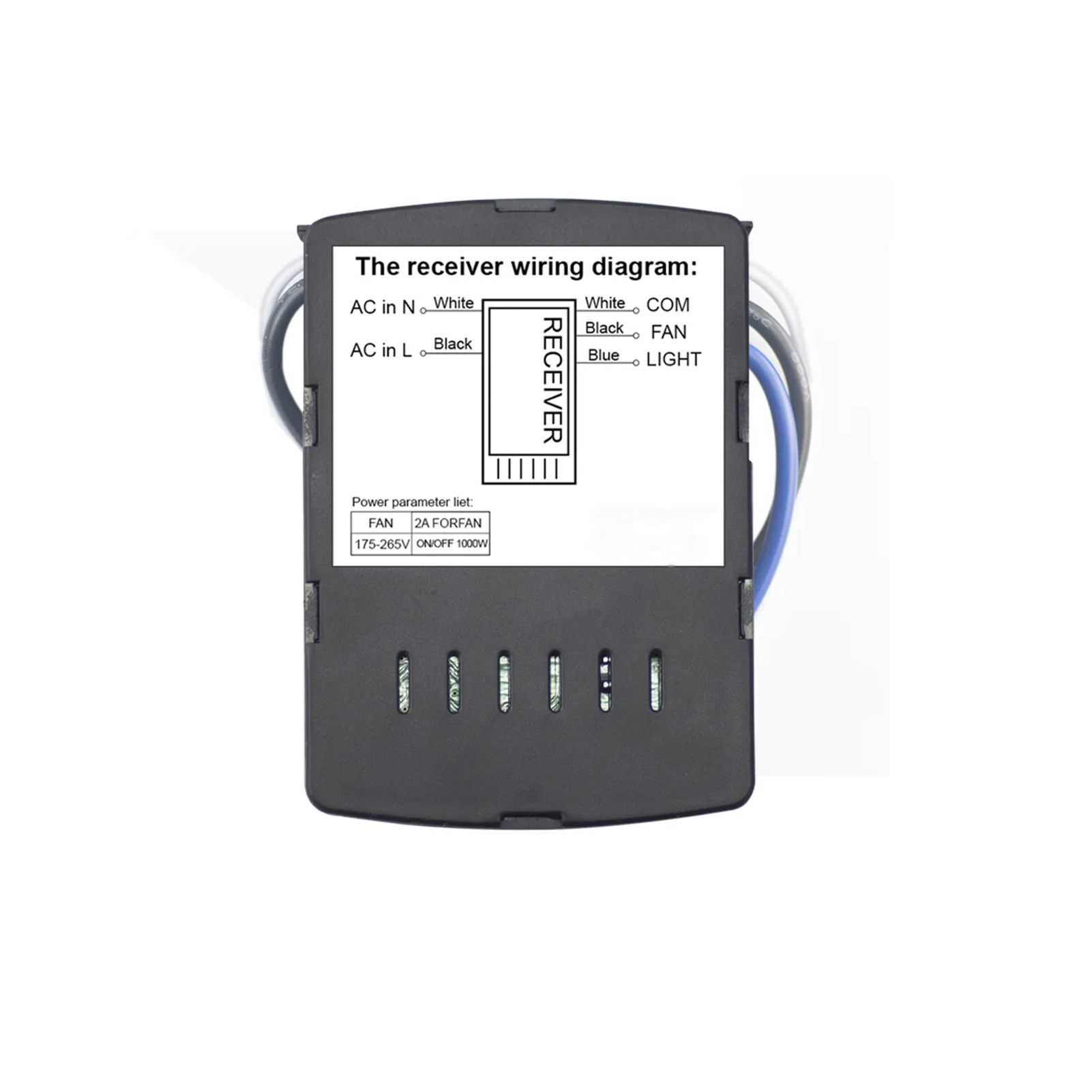 Toivize Smart-deckenventilator Mit Wlan-fernbedienung, 3 Geschwindigkeitsstufen, Timer, Kompatibel Mit Alexa Und Google Assistant, 220 V