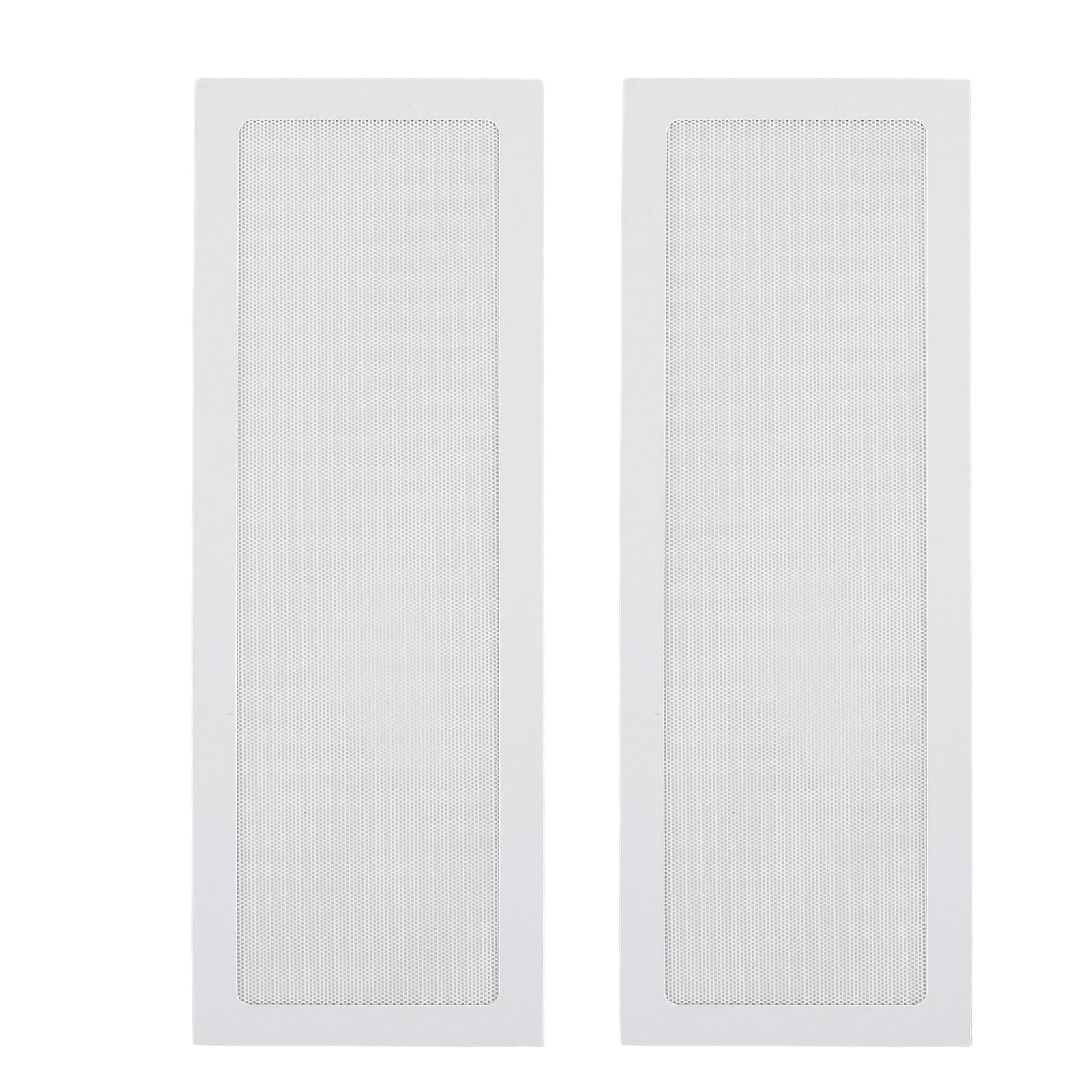 Toivize Magnetischer Pvc-pc-staubfilter 120x360mm Weiß 2er-pack Feines Staubdichtes Netzgewebe Für Gehäusebelüftung