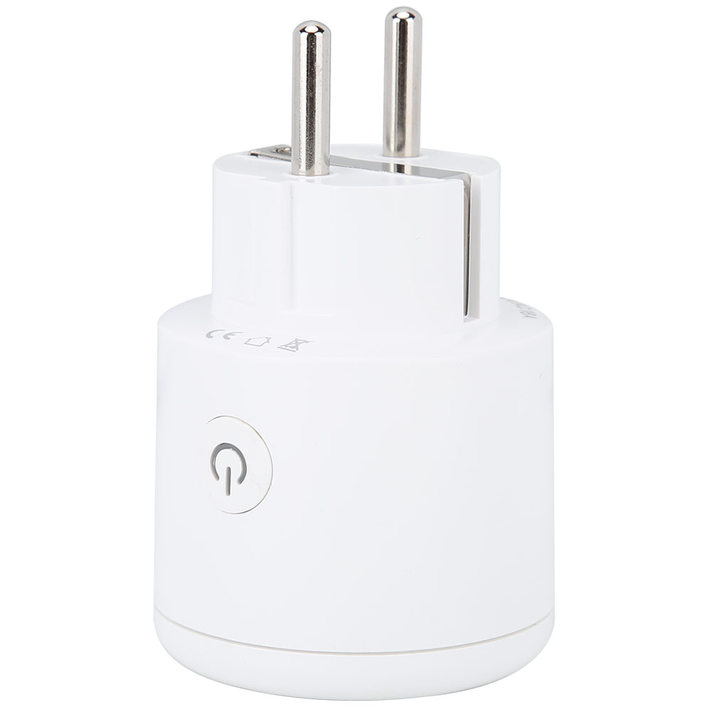 Smart Life Wlan-steckdose, Eu-modell, Kompakt, Kompatibel Mit Alexa, Google Assistant, Tmall Genie, Ifttt, Sprachsteuerung