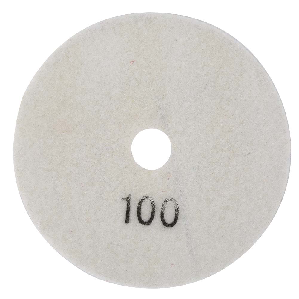 100-mm-diamantpolierscheibe, Körnung 100, Für Marmor Und Granit – Hochfestes Nassschleifmittel, Glatte Und Dauerhafte Oberfläche