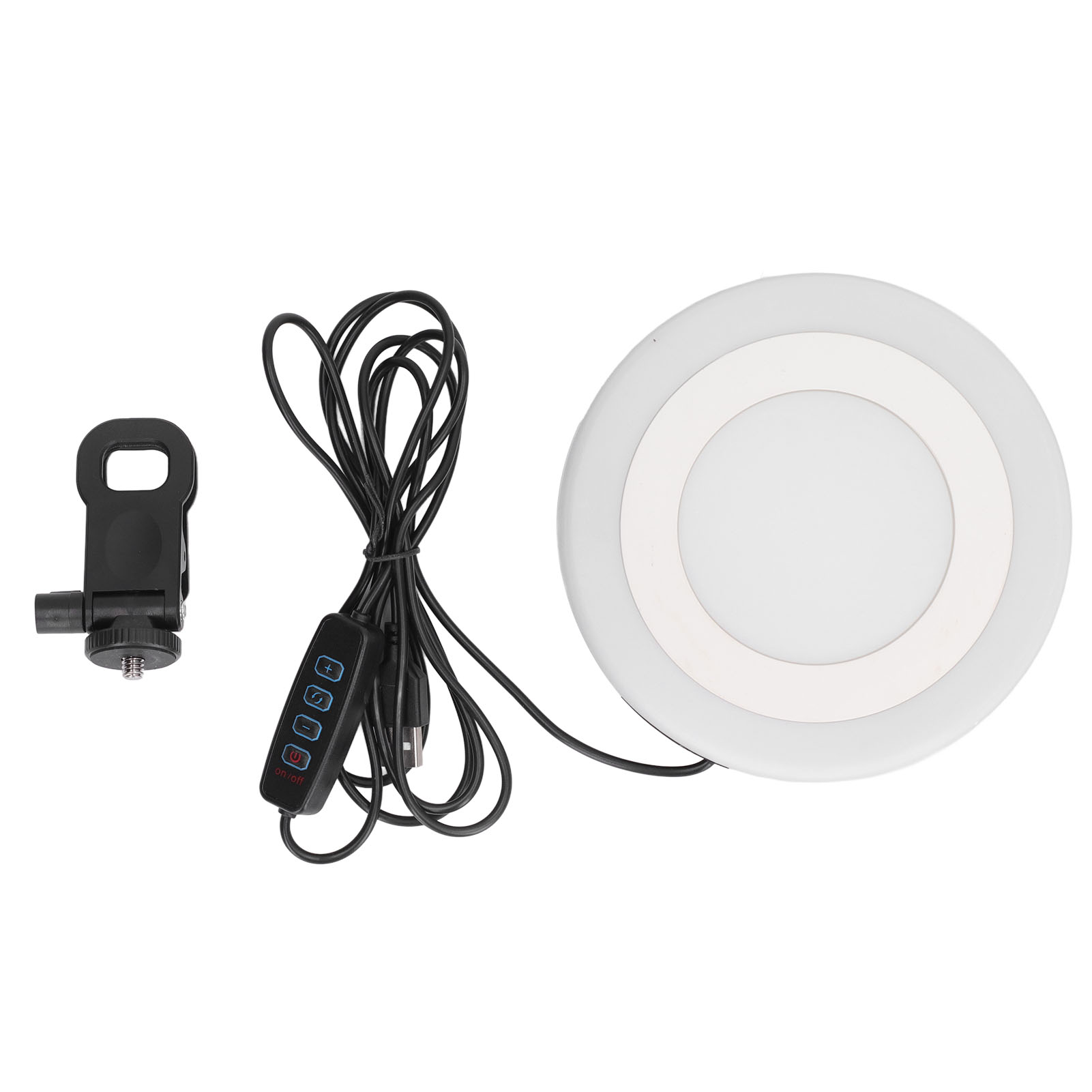 Toivize 5,5-zoll-led-videokonferenzlampe, Mit Usb-anschluss, 3 Modi Und 10 Helligkeitsstufen Für Laptop Und Tablet