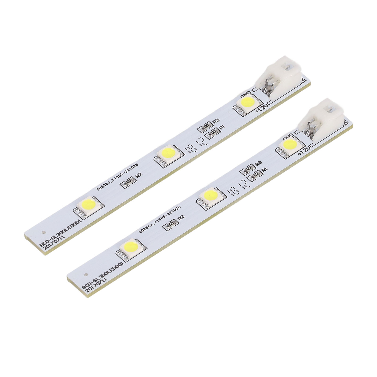 12-v-led-kühlschrankleuchte, Kaltweiß 6000 K, Für Electrolux Bcd-sl300led001 Ese6619td, 2er-pack