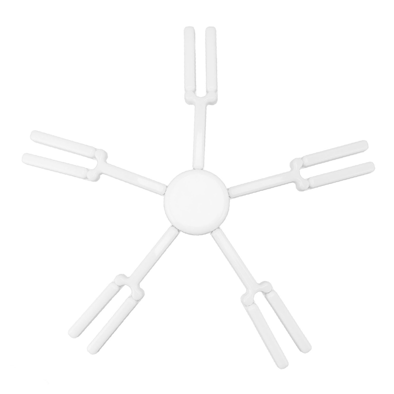 Toivize Led-garagen-deckenleuchte, 100-w-e27-leuchtmittel, 360° Schwenkbar, Kaltweiß, 9000 Lm, Ø 70 Cm