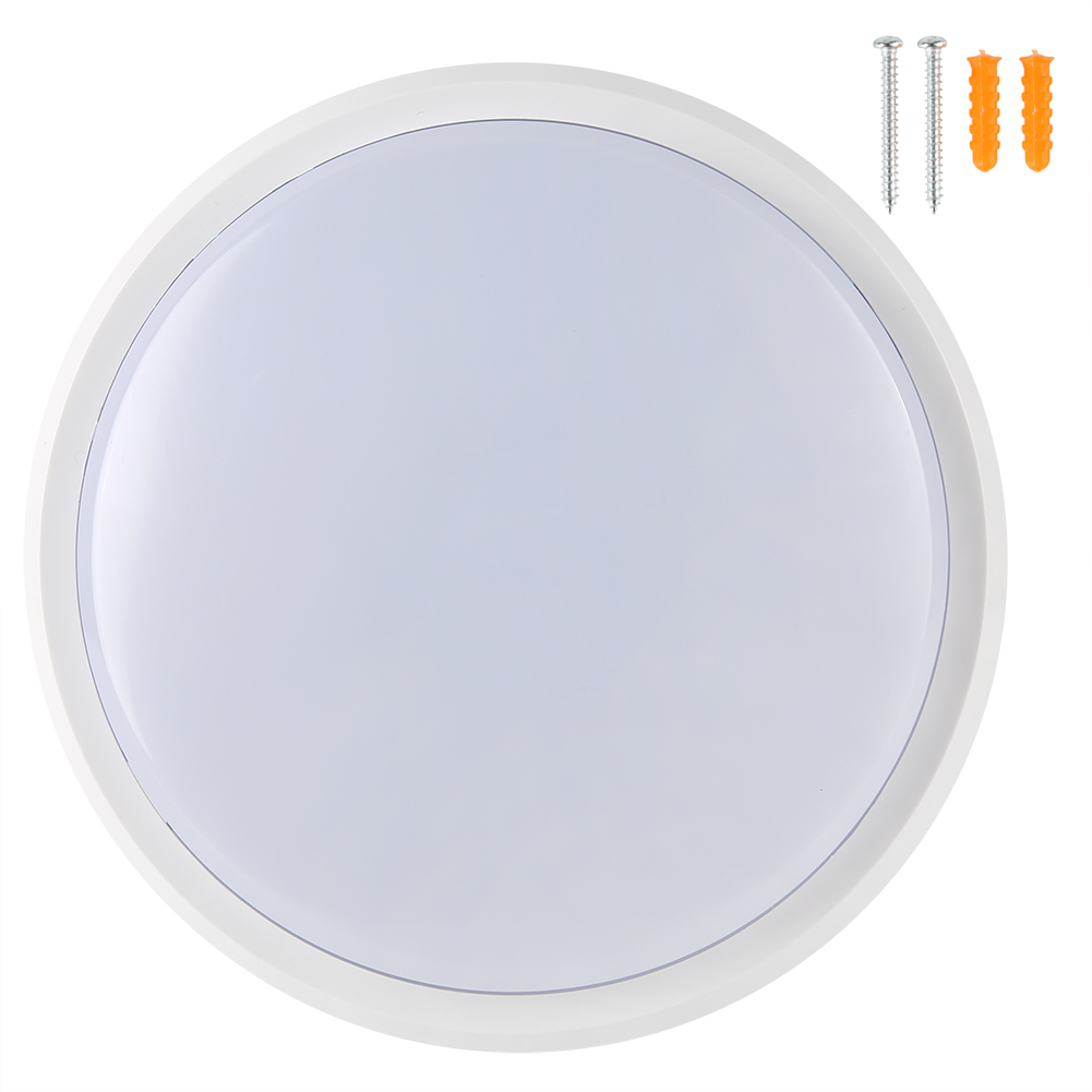 Toivize 15w Ip65 Wasserdichte Led-wandleuchte, Kaltweißes Polystyrol, 16x5cm, Für Badezimmer, Garage, Flur, Robustes Design