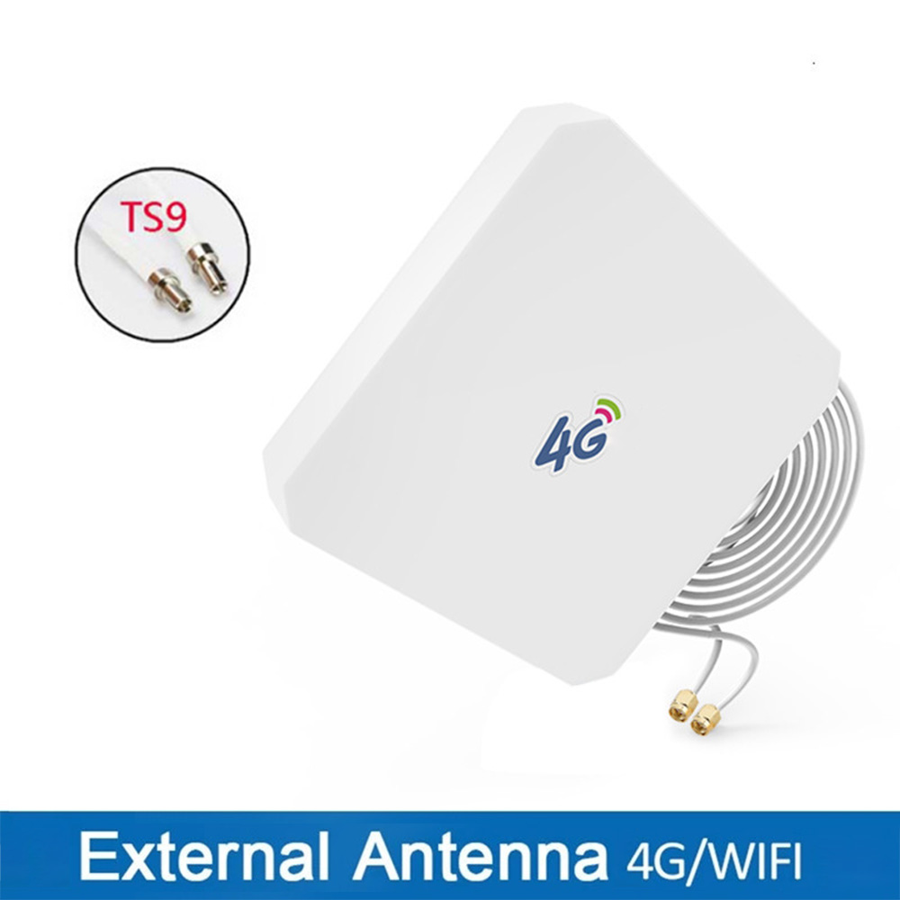 Toivize Indoor 4g Signalverstärker, 35 Db Verstärkung, Hochleistungsantenne, 2 M Ts9-kabel Für Mobilrouter