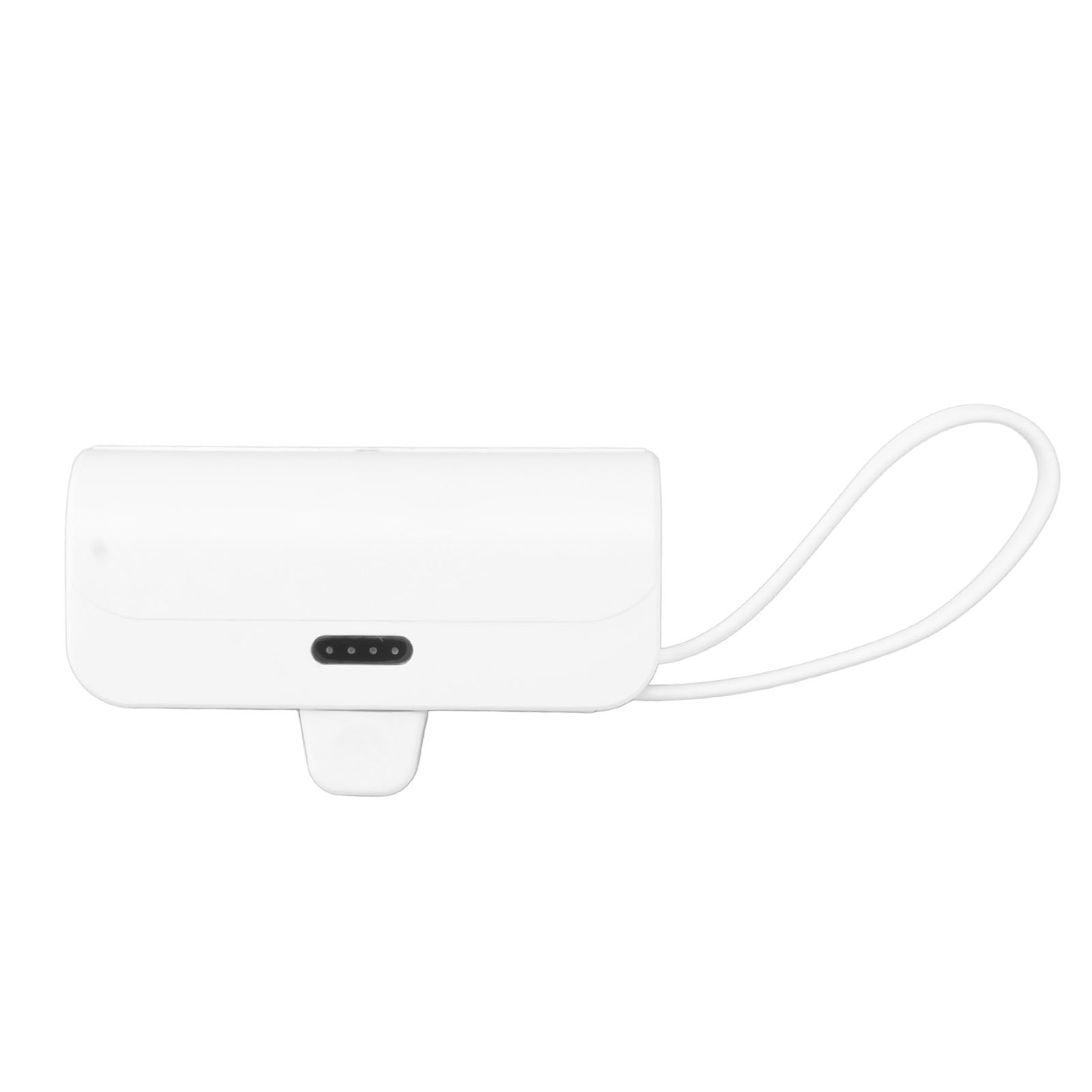 Toivize Mini 2-in-1 Powerbank Mit Integrierten Lightning- Und Usb-c-kabeln, Kompaktes Gewicht Von 31 G Für Iphone Und Android, 21700-akku Nicht Im Lieferumfang Enthalten
