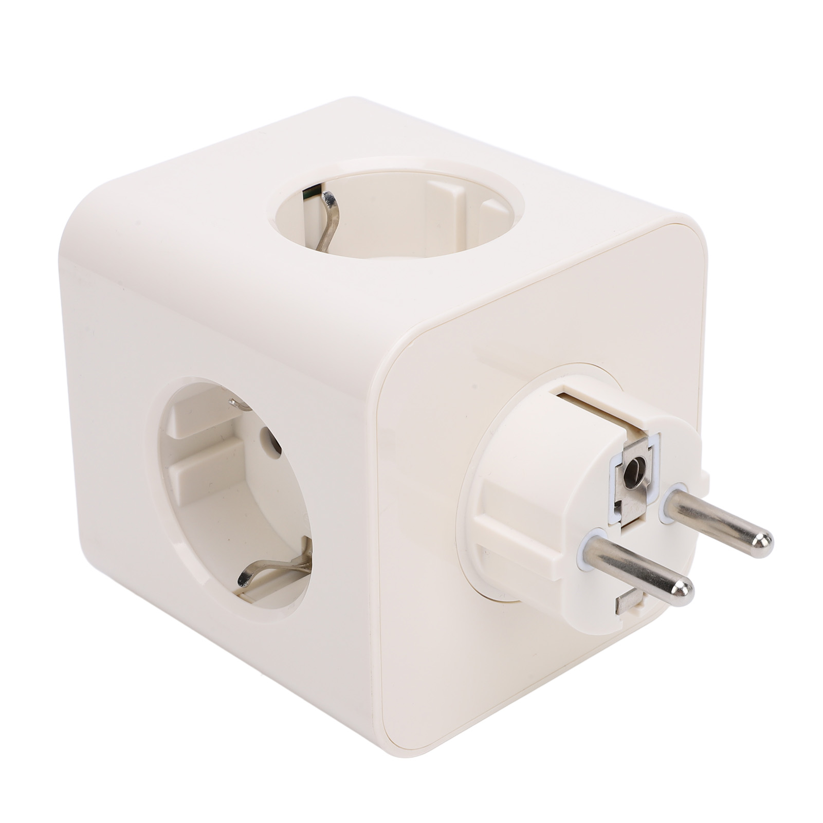 Toivize 7-in-1 Würfel-steckdosenleiste Mit Schalter, 3 Steckdosen + 4 Usb-anschlüsse Mit 25-w-schnellladefunktion, Kompakt, Feuerfest