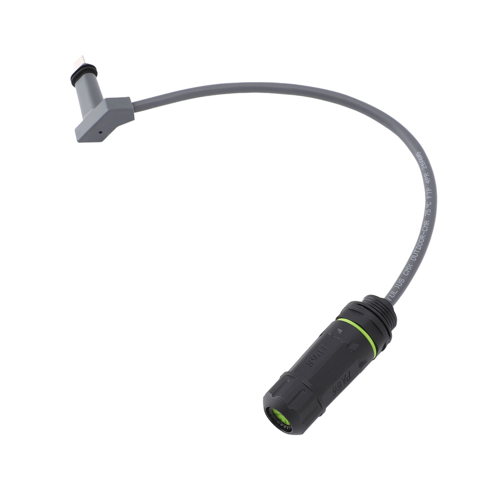 Toivize Spx-zu-rj45-ethernet-adapter, Ip68 Wasserdicht, 1200 Mbit/s, Plug & Play Für Starlink, Robustes Außenkabel