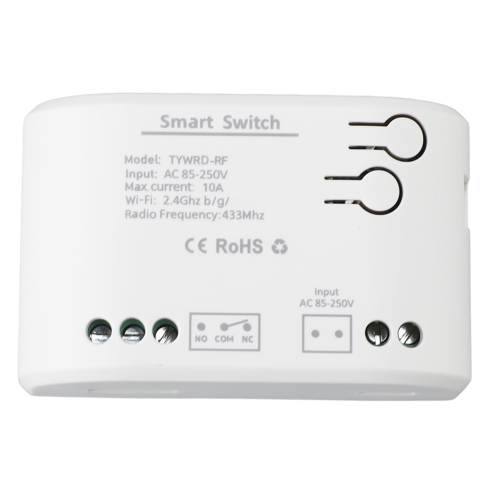 Toivize 433 Mhz Funkfernbedienungsmodul, 2200 W, Timer, Für Rollläden Und Türen, 85–250 V