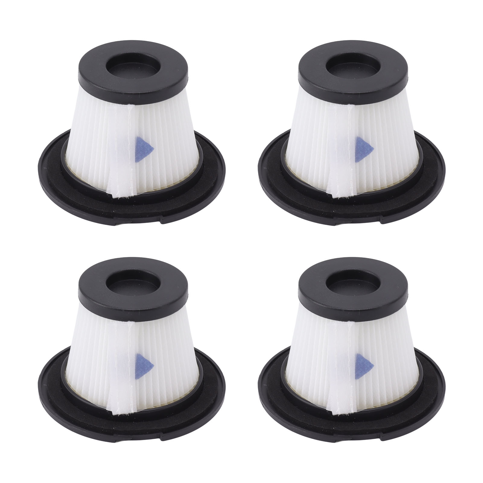 4er-pack Filter Für Moosoo K17 Inse N6s C17 T6 Staubsauger, Waschbar, Aus Robustem Abs