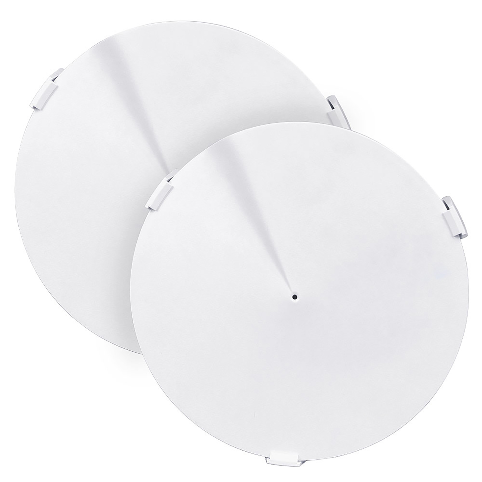 Wandhalterung Für Tp-link Deco M9 Plus, Bohrfreie Montage An Der Steckdose, Weißer Kunststoff, 2er-pack
