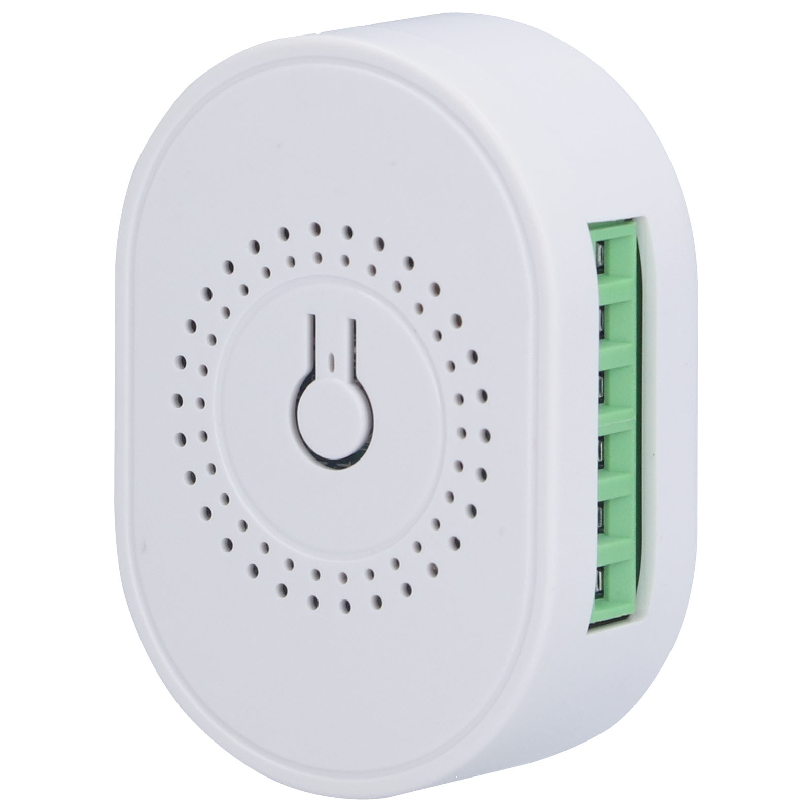 Ortvia Tmz02-10a-w Kompakter 2-wege-zigbee-schalter, Flammhemmend, Pc, 10 A, 85–250 V