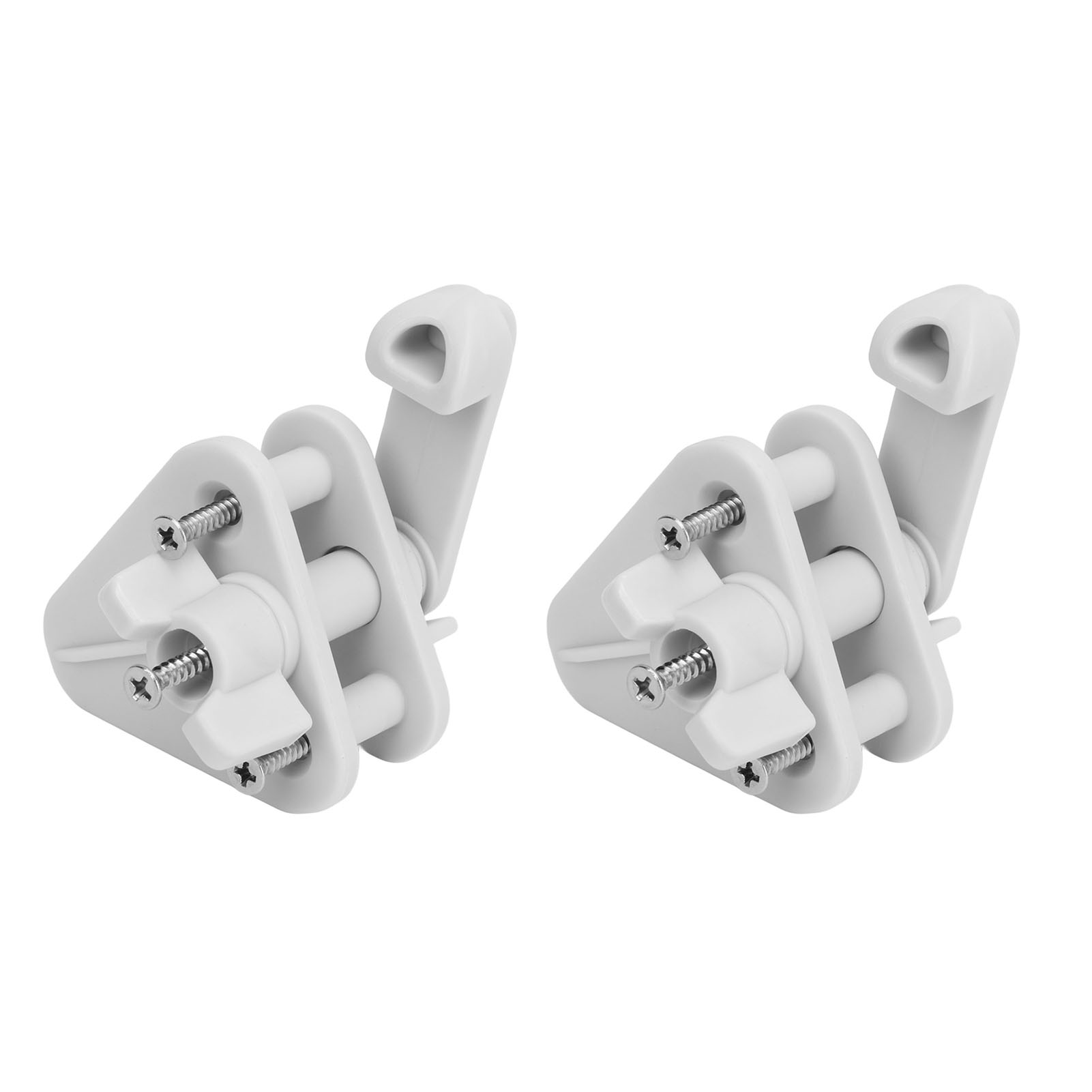 Set Mit 2 Nylon-pontontürschlössern – Kompatibel Mit 25 Mm Und 32 Mm Vierkantrahmen – Geräuschloser Und Langlebiger Verschluss Für Boote