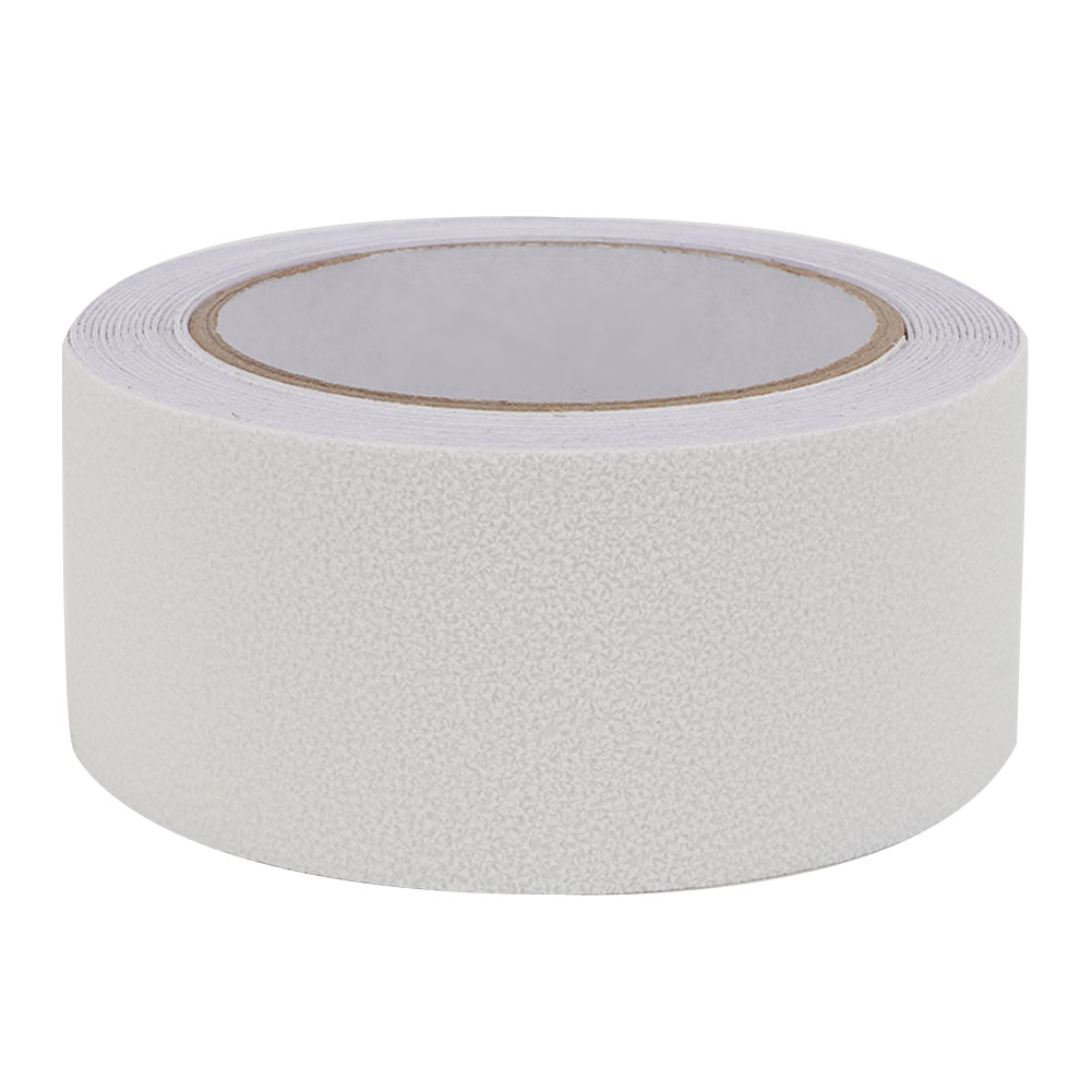 Toivize Peva/pu 5m X 50mm Weißer Selbstklebender Antirutschstreifen Für Treppen Und Böden